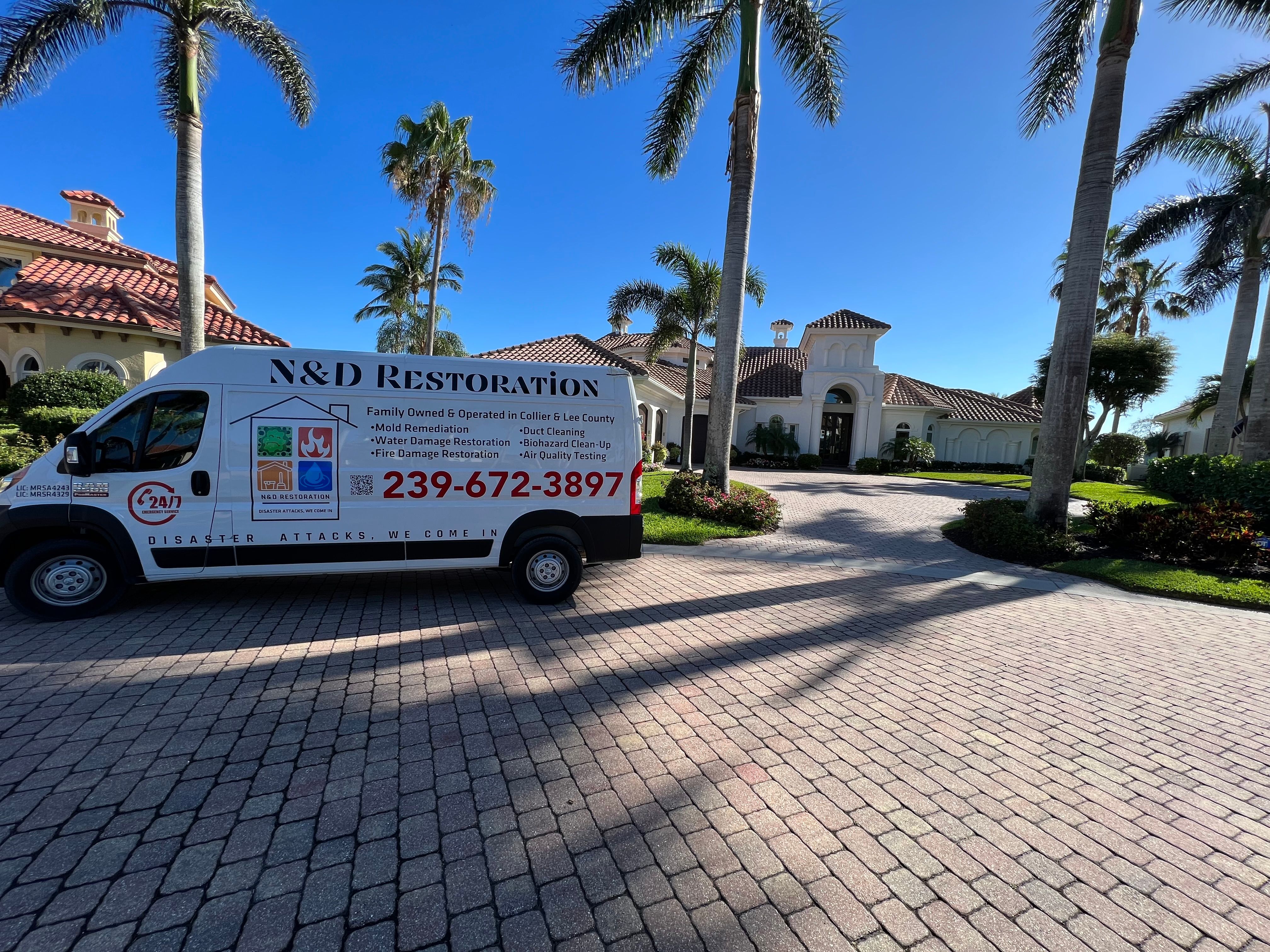  for N&D Restoration Services: When Disaster Strikes, We Come In in Cape Coral,  FL