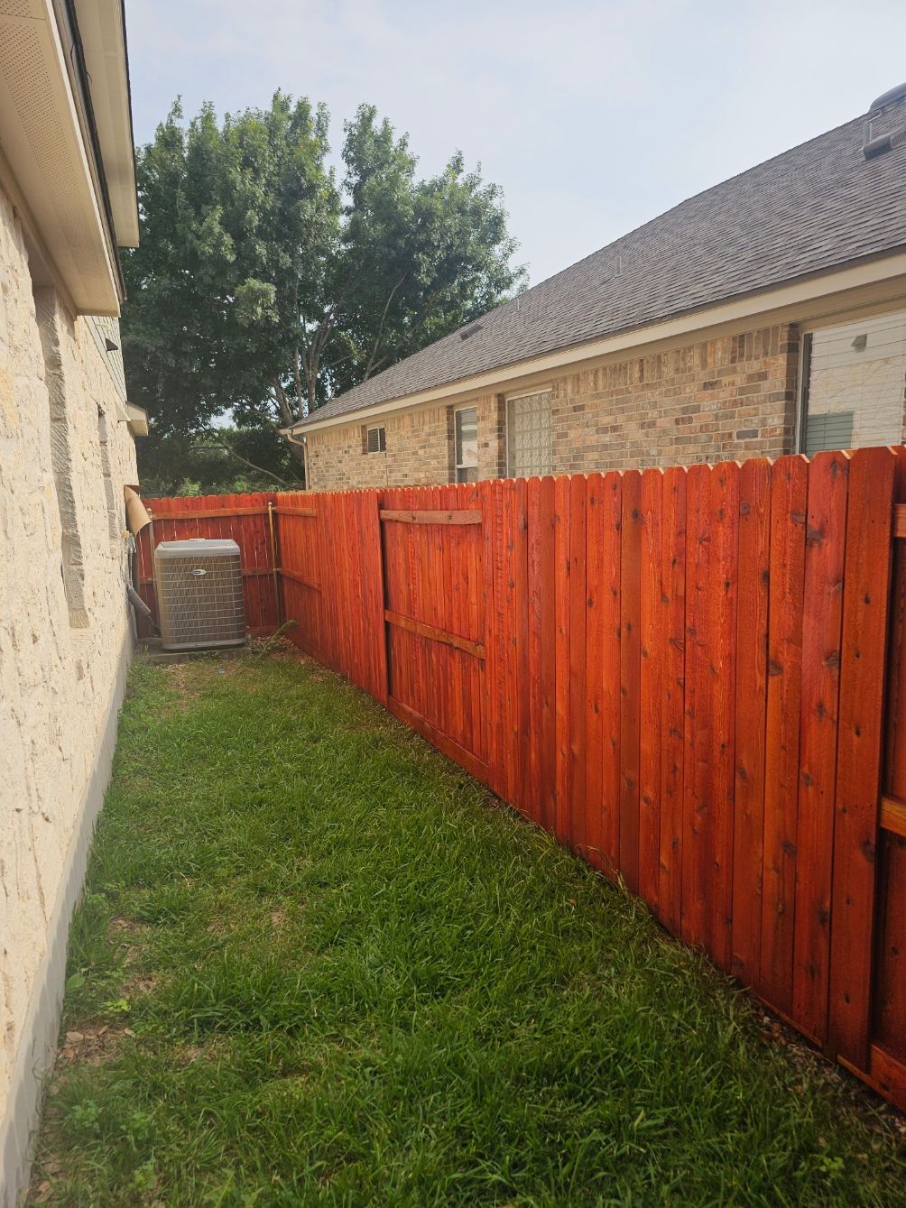 Fence Staining for Ansley Staining and Exterior Works in New Braunfels, TX