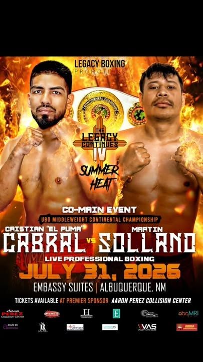  for Sollano Legends Boxing in Amarillo, Tx