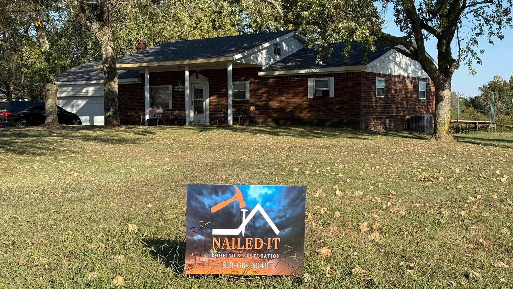  for Nailed It Roofing and Restoration in Checotah, OK