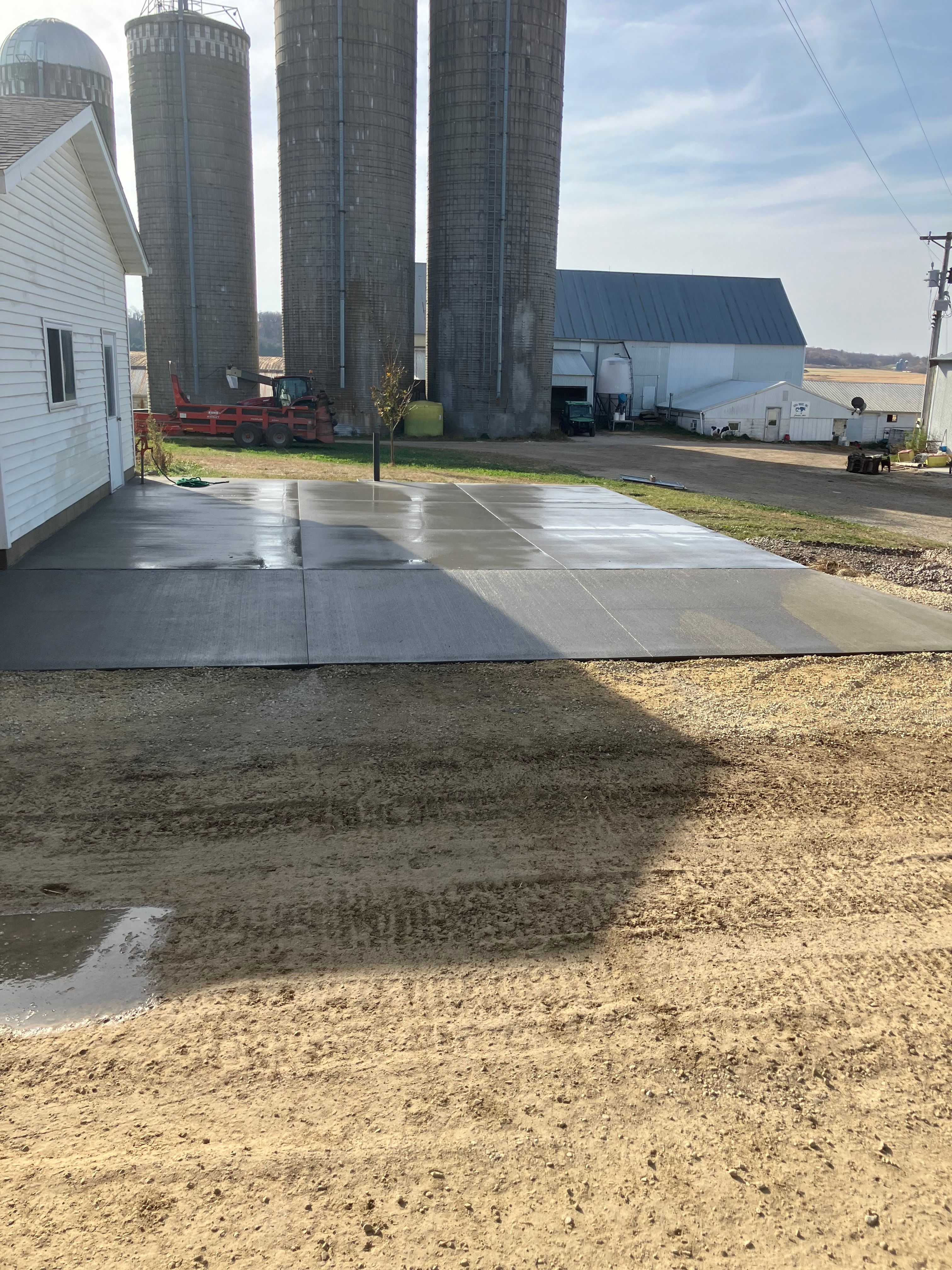 Concrete for Anderson Concrete Construction in Olmsted County, MN