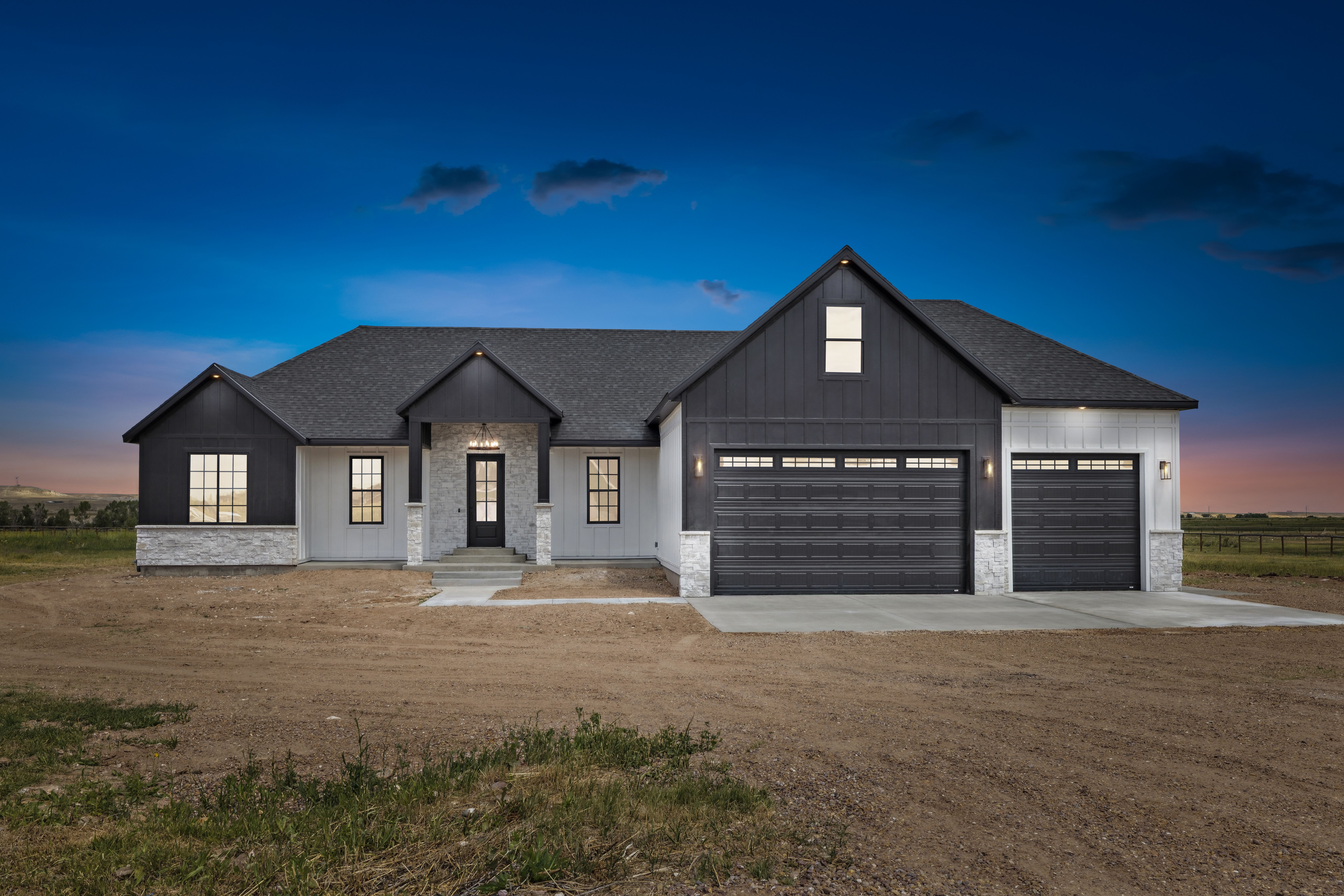Custom Home Design for JR Prime in Lyman, WY