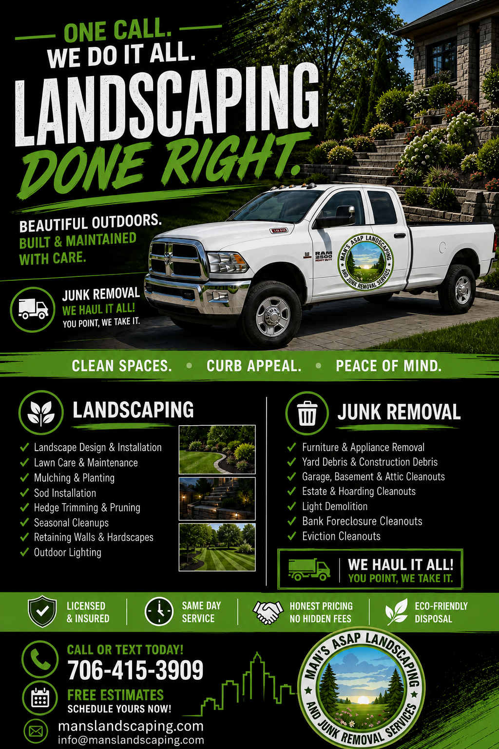  for Man's Asap Landscaping and Handyman Services LLC in Lagrange, GA