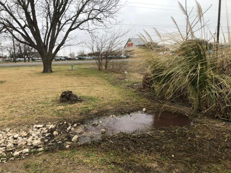 Mowing for Allen Lawn Care in Taylor, Texas