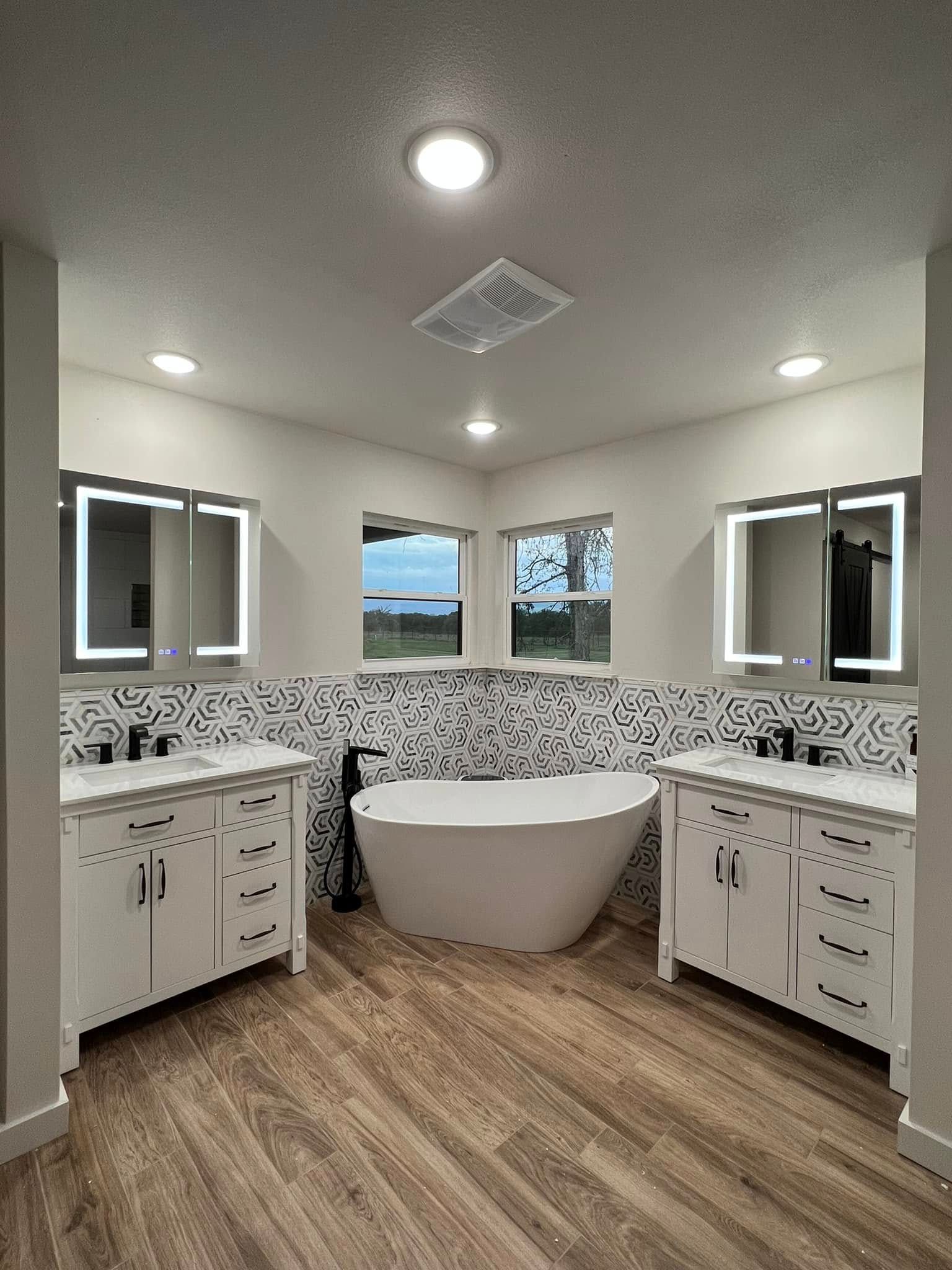 Interior Renovations for Cutter Lane Builders in Cameron, TX
