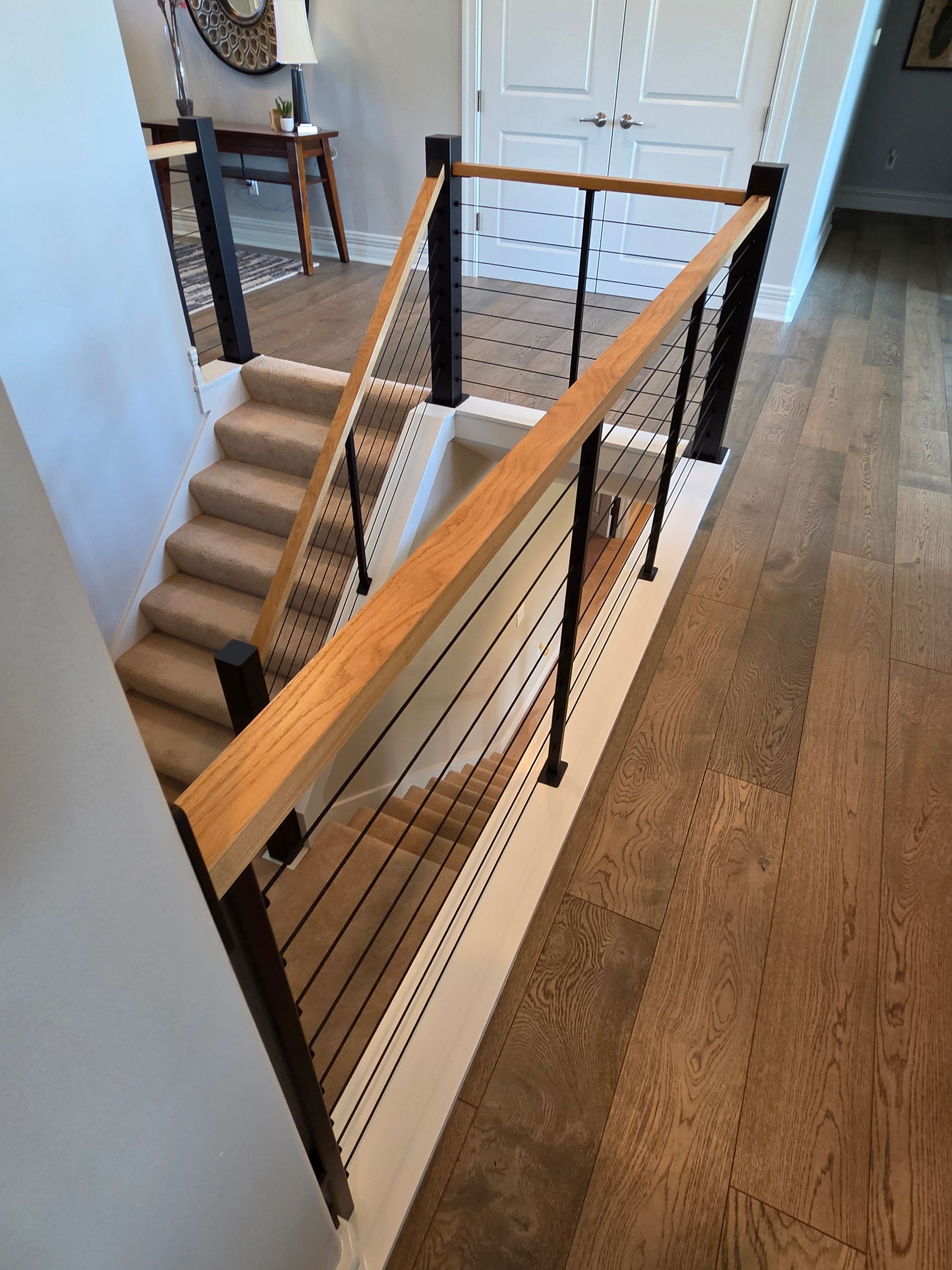 Interior Railing  for Timber Concepts  in Green Bay, WI