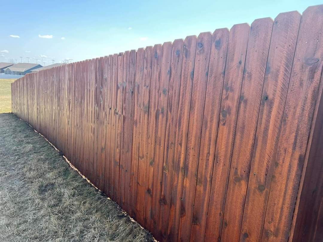 Fence Staining for Ansley Staining and Exterior Works in New Braunfels, TX