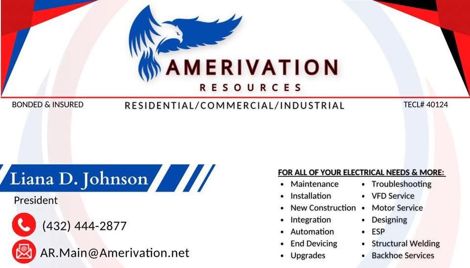 Liana D. Johnson at Amerivation Resources in Odessa, TX