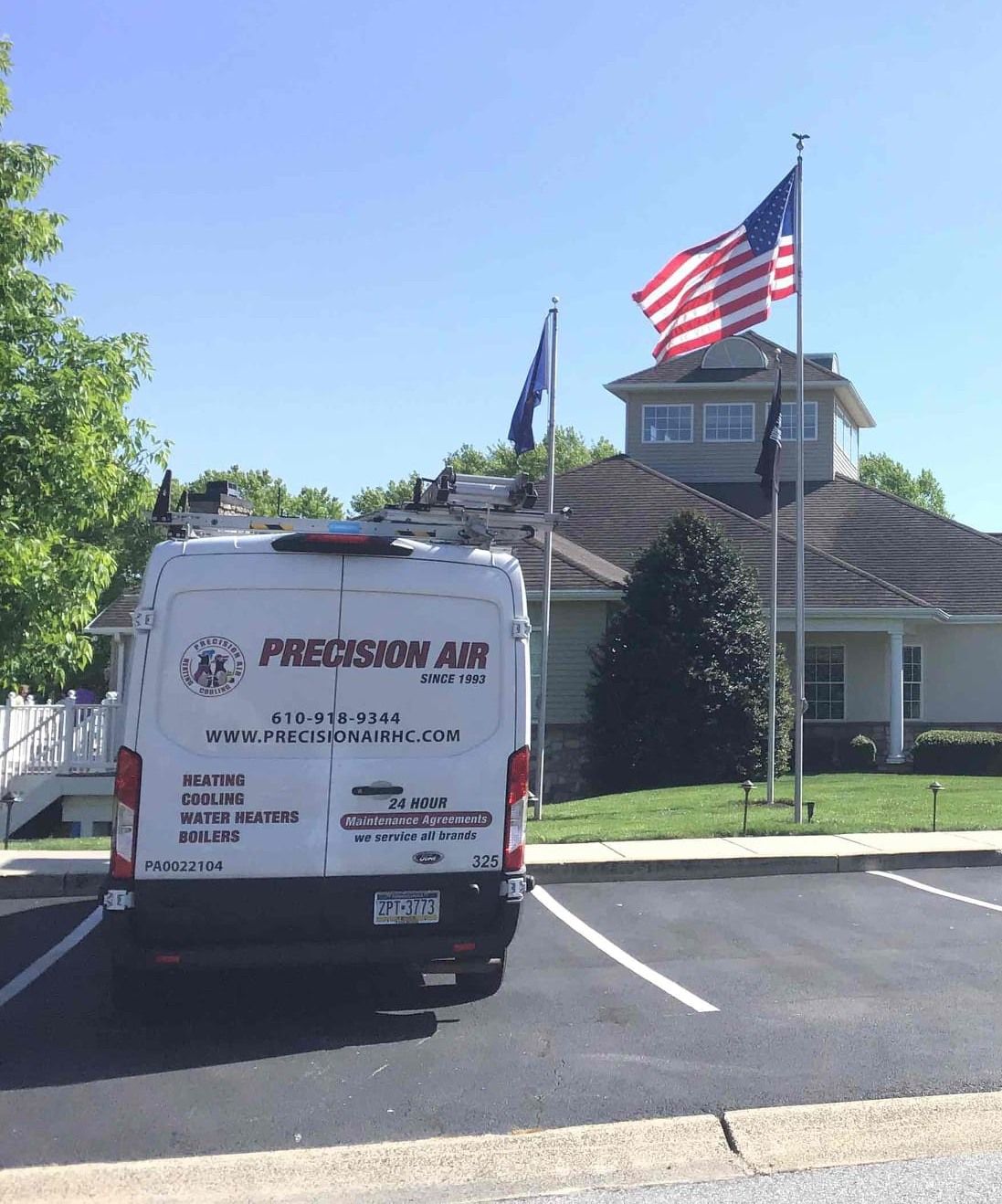 Our Fleet for Precision Air Heating Cooling in West Chester, PA