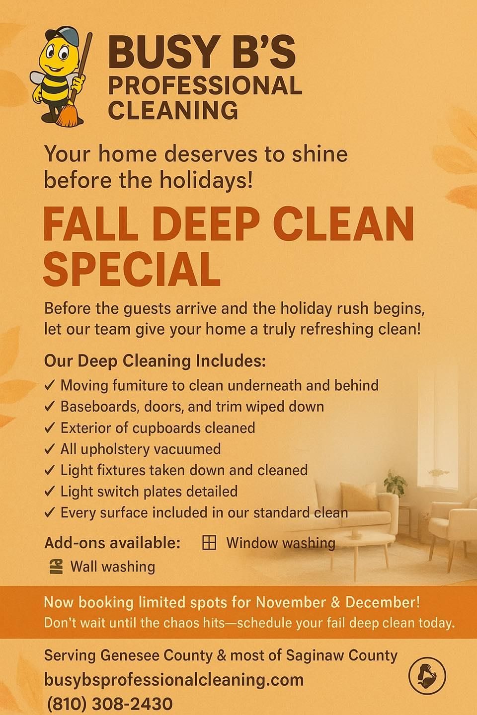 All Photos for Busy B's Professional Cleaning in Birch Run, MI