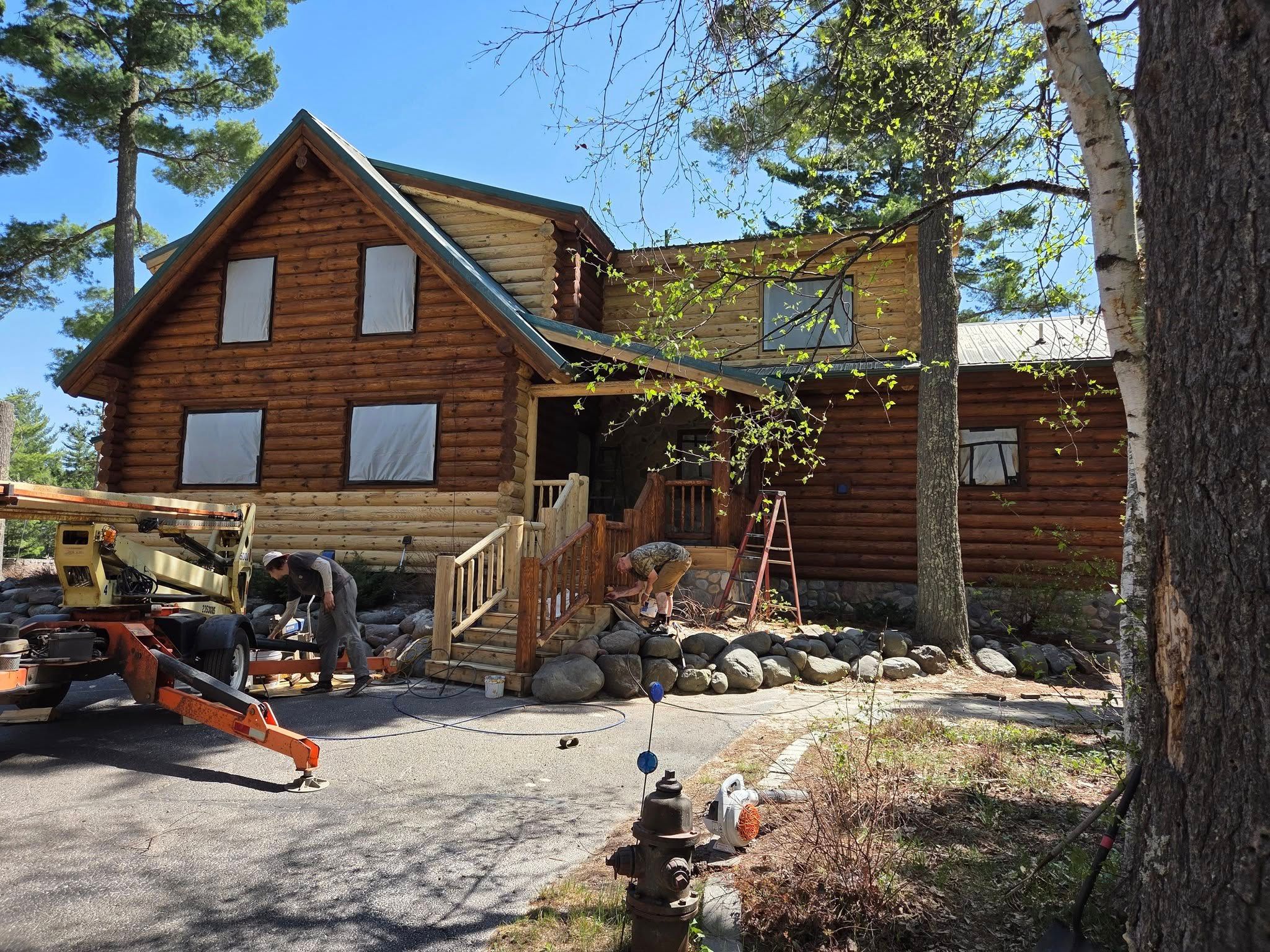 All Photos for 218 Painting & Log Restoration LLC in Britt, MN