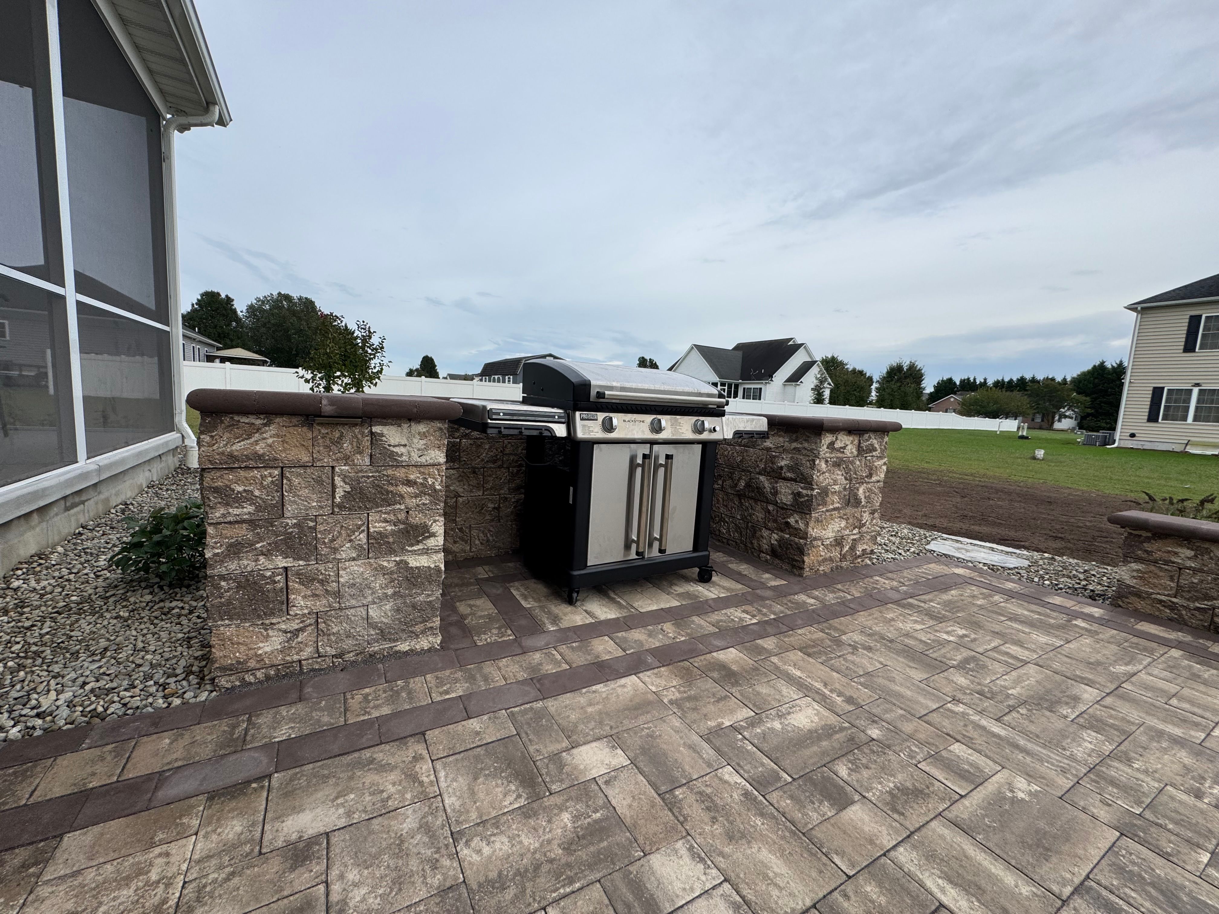 Hardscaping for Broker Post Ground Crew in Sussex County, DE