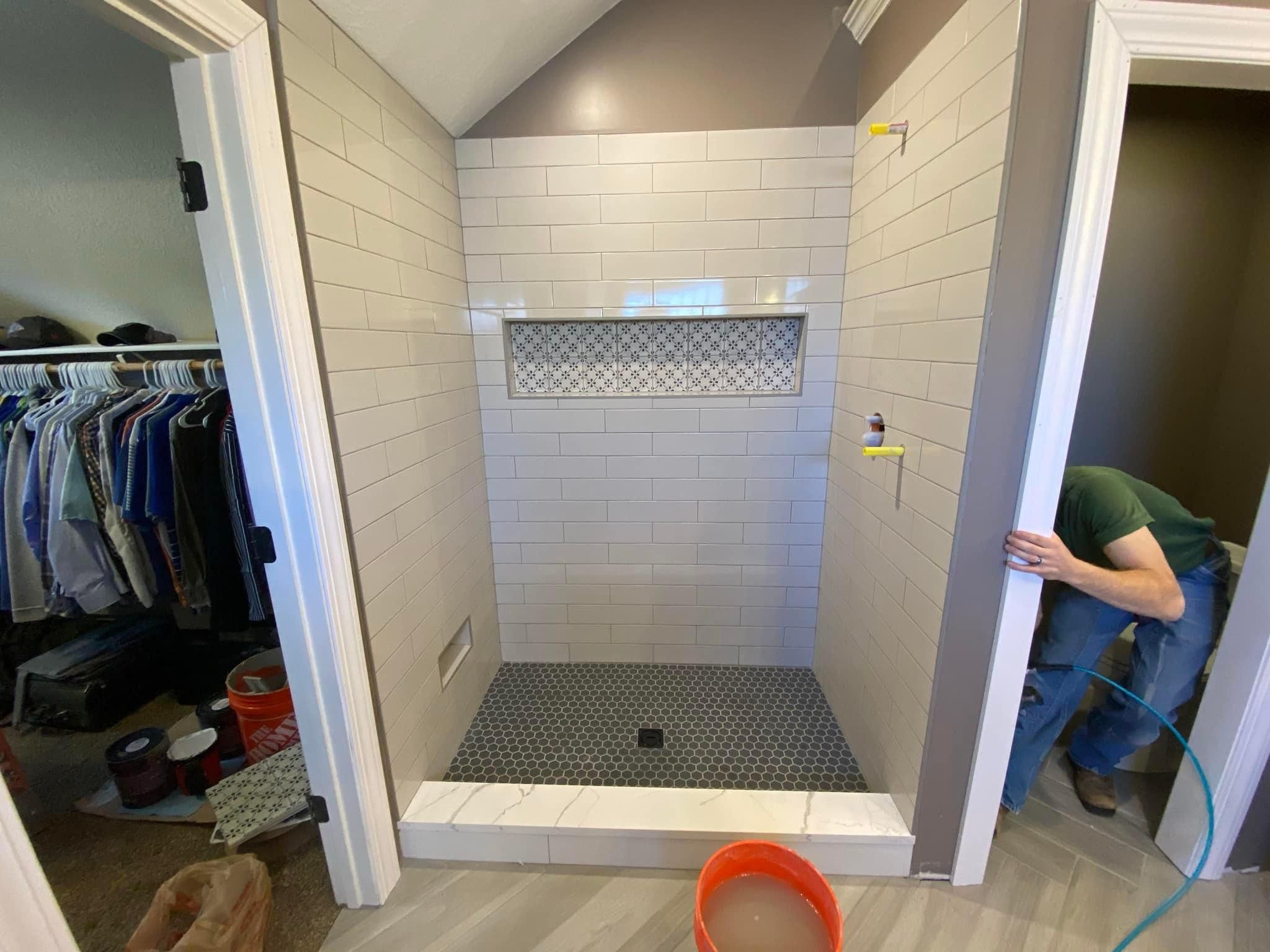 Custom Showers for Justin's Tile LLC in Grand Junction, CO