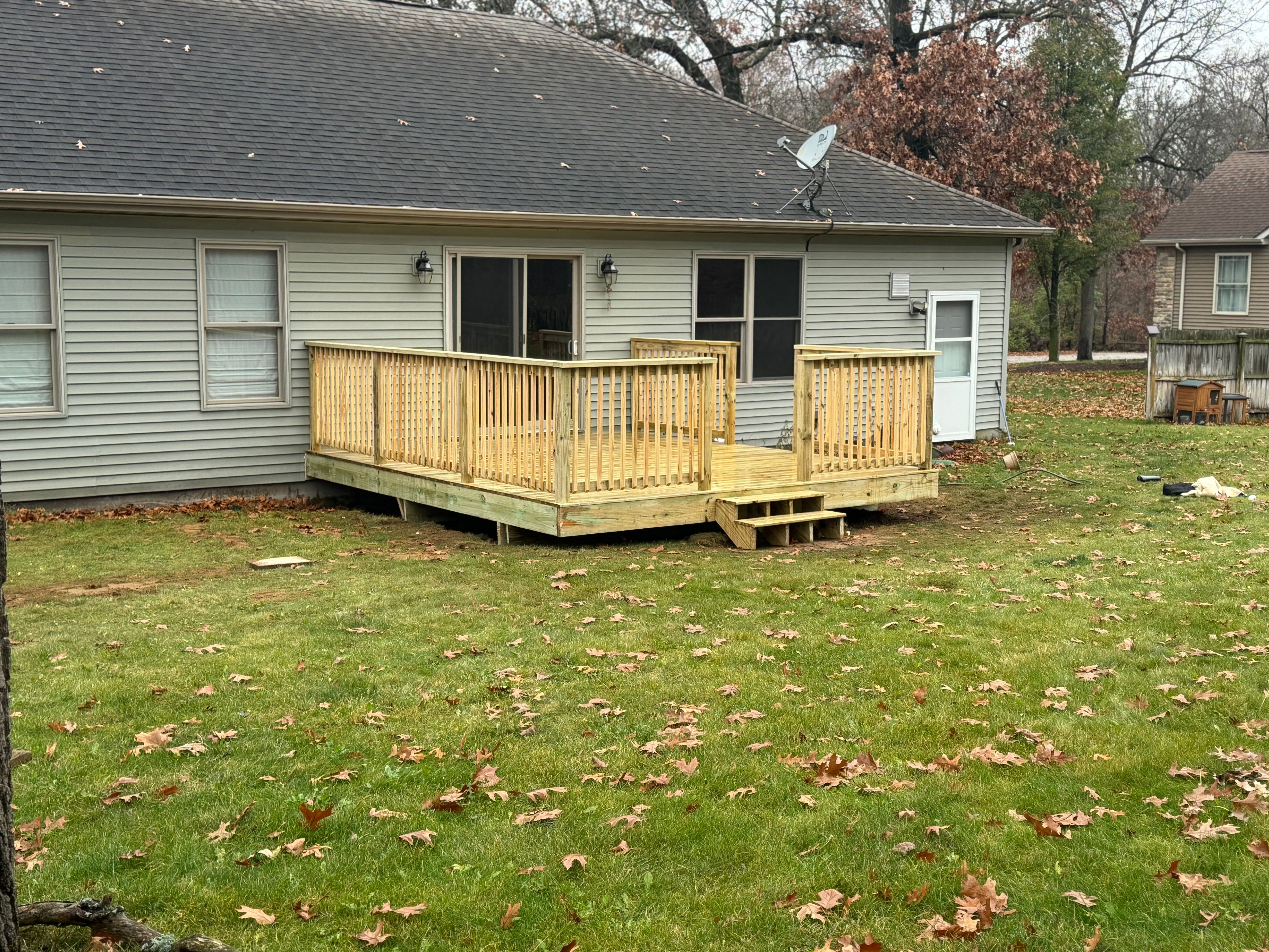 Decks for Risner Construction in De Motte, IN