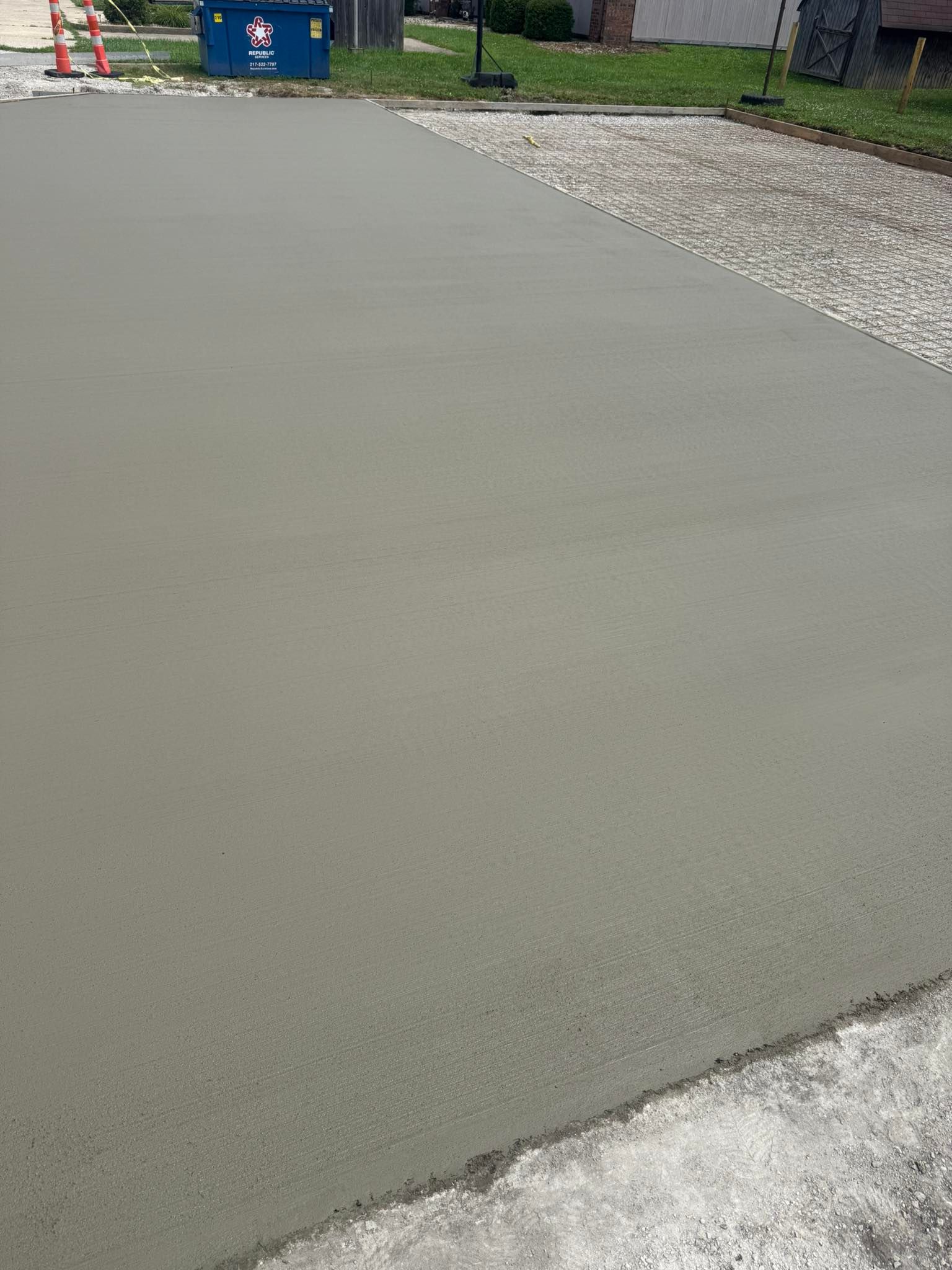 Commercial Concrete for Immaculate Concrete and Construction in Troy, IL