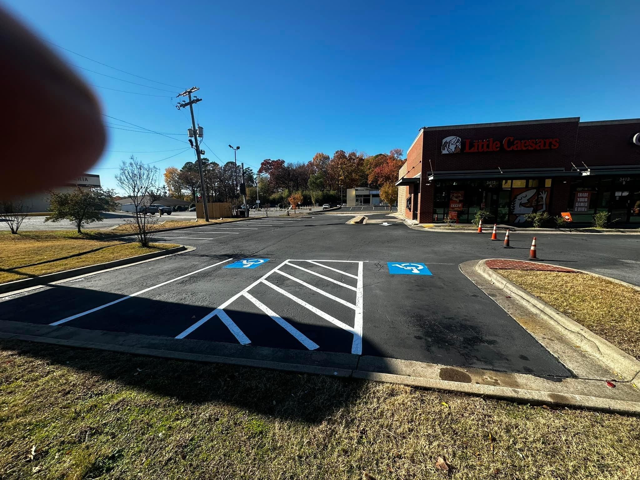 All Photos for Straight Line Striping in Little Rock, AR