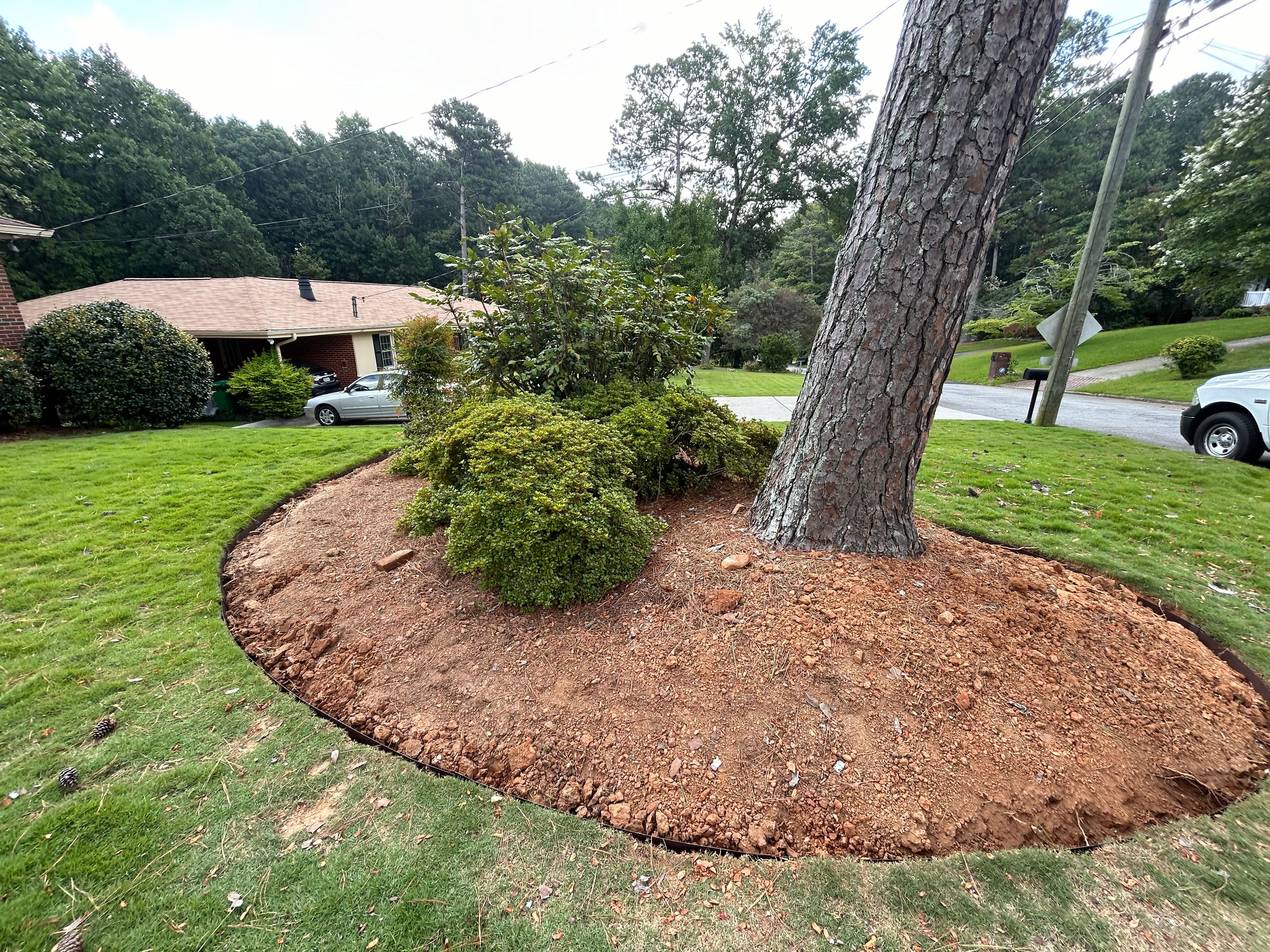 Fall and Spring Clean Up for Two Brothers Landscaping in Atlanta, Georgia