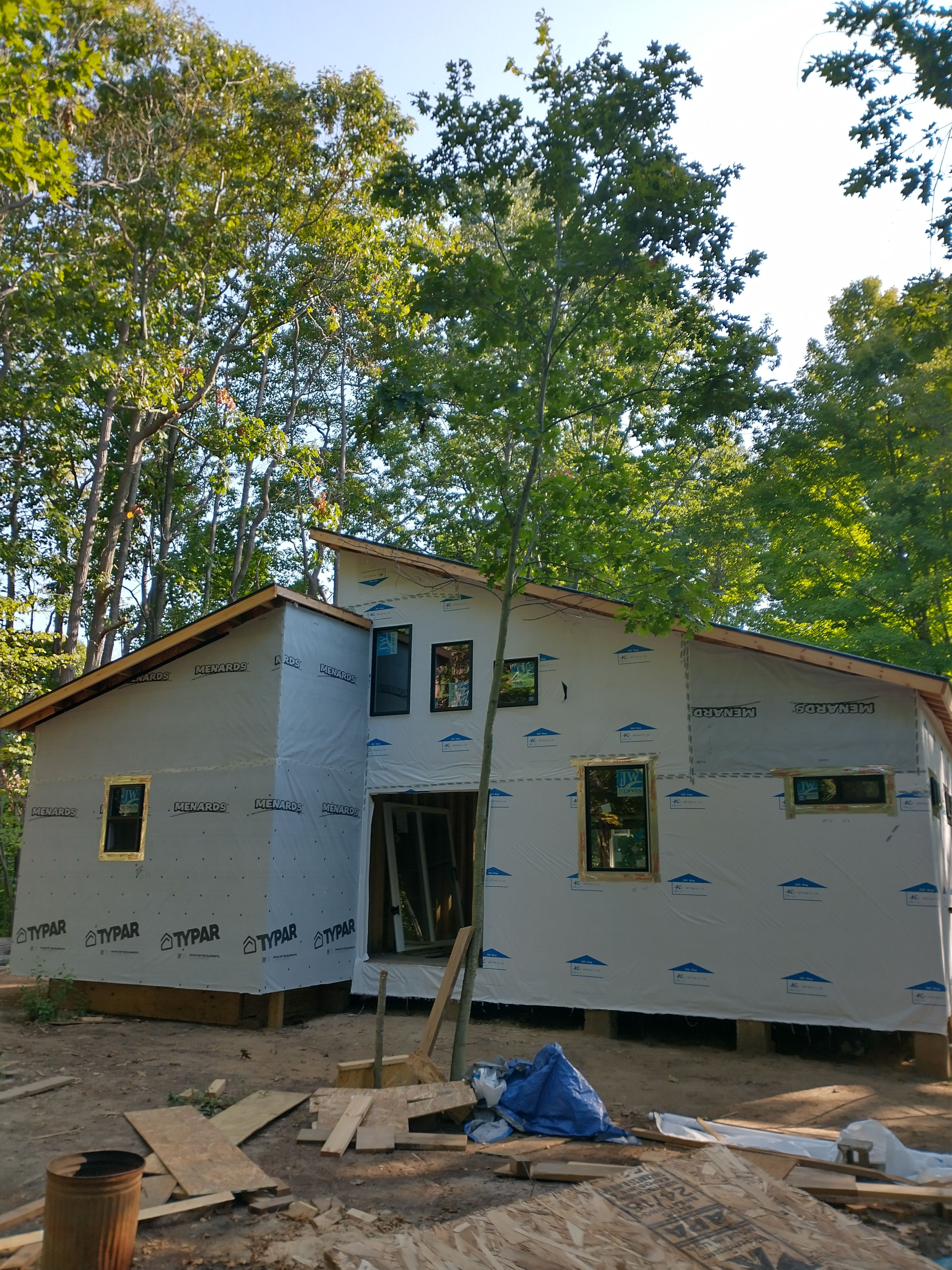 Window Installation for Troy Jones Renovation in Fennville, MI