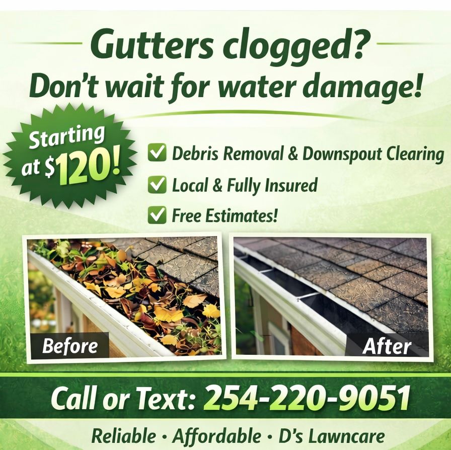  for D’s Lawncare in Killeen, TX