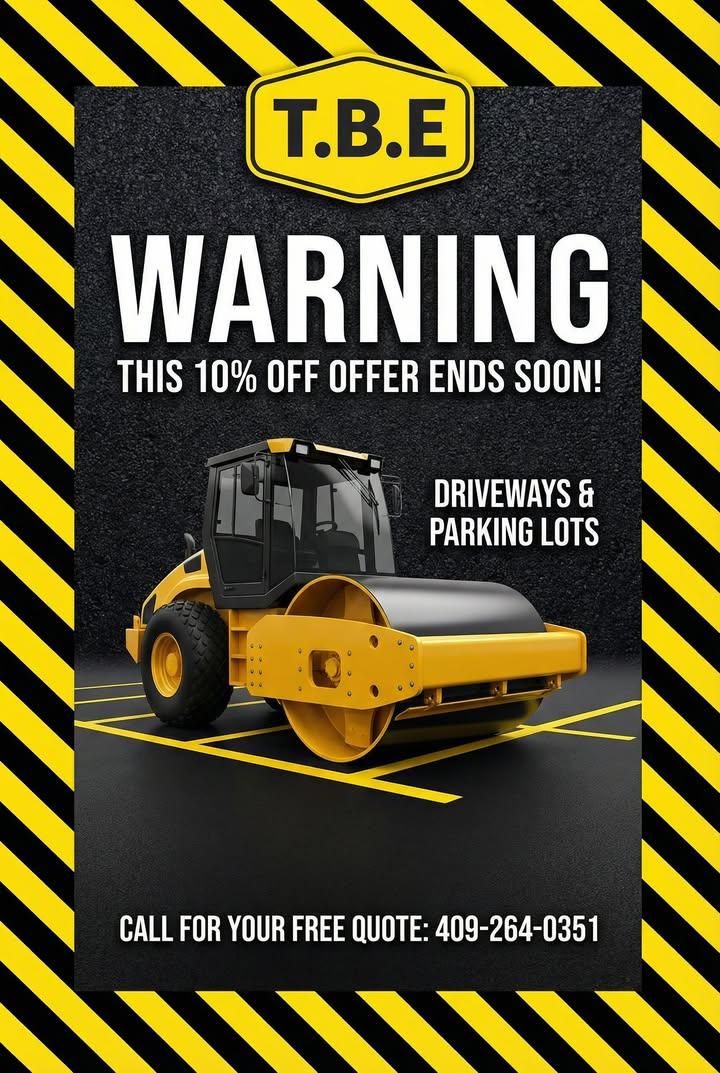  for T.B.E Asphalt Paving in Spring, TX