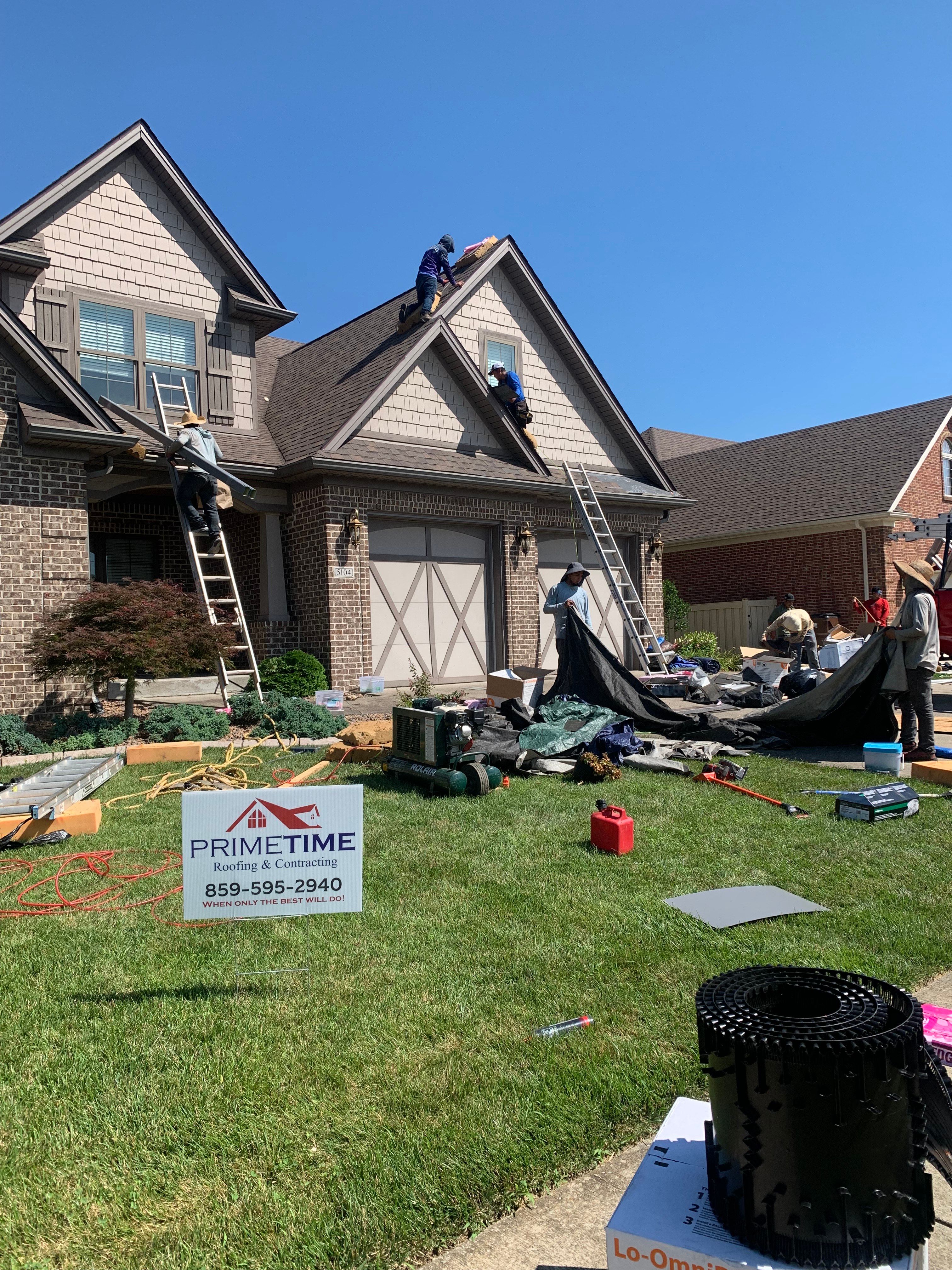  for Primetime Roofing & Contracting in Winchester, KY