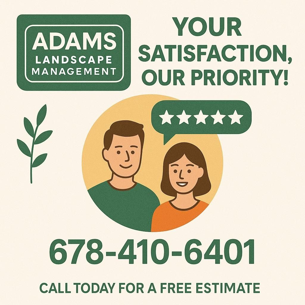  for Adams Landscape Management Group LLC. in Loganville, GA