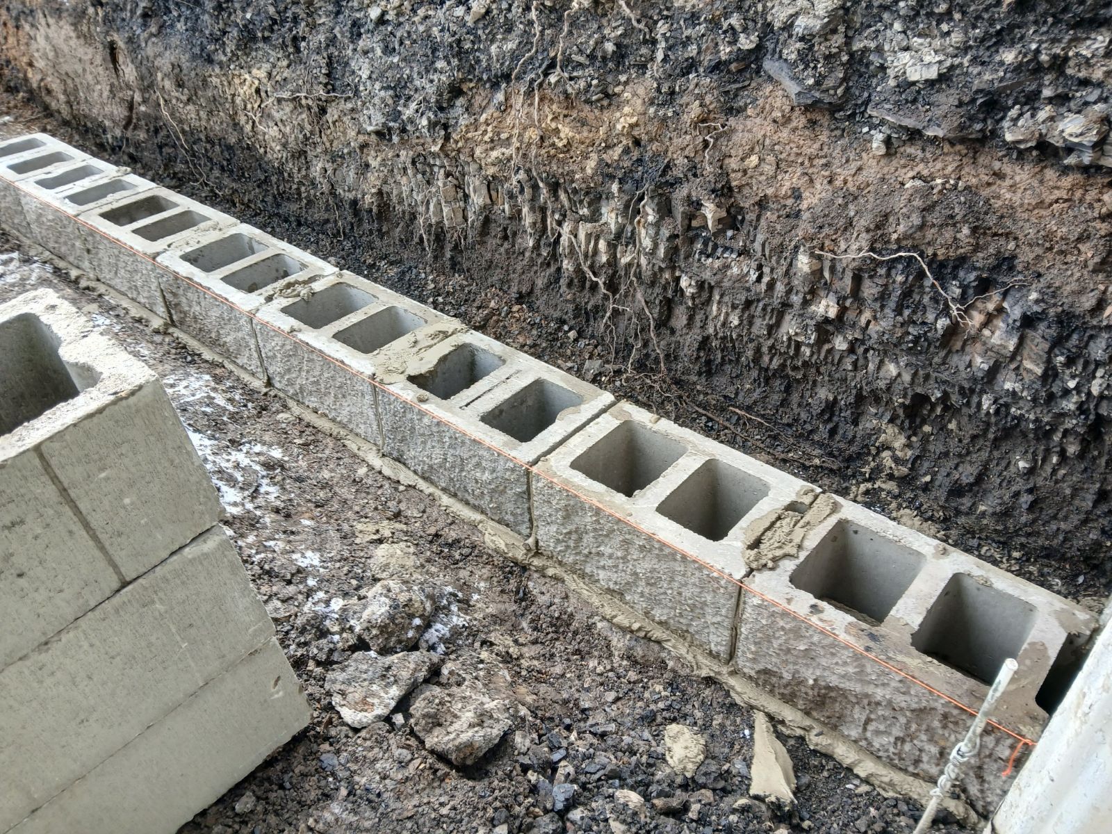 Retaining Wall  for Joseph Little Home Improvements in Pittsburgh, PA