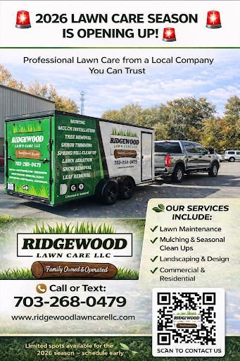  for Ridgewood Lawn Care LLC in Fredericksburg, VA
