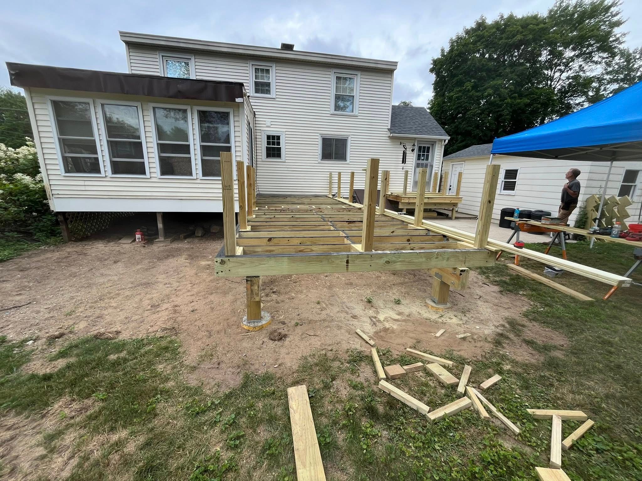 Exterior Renovations for Powers Contracting LLC in Swanzey, NH