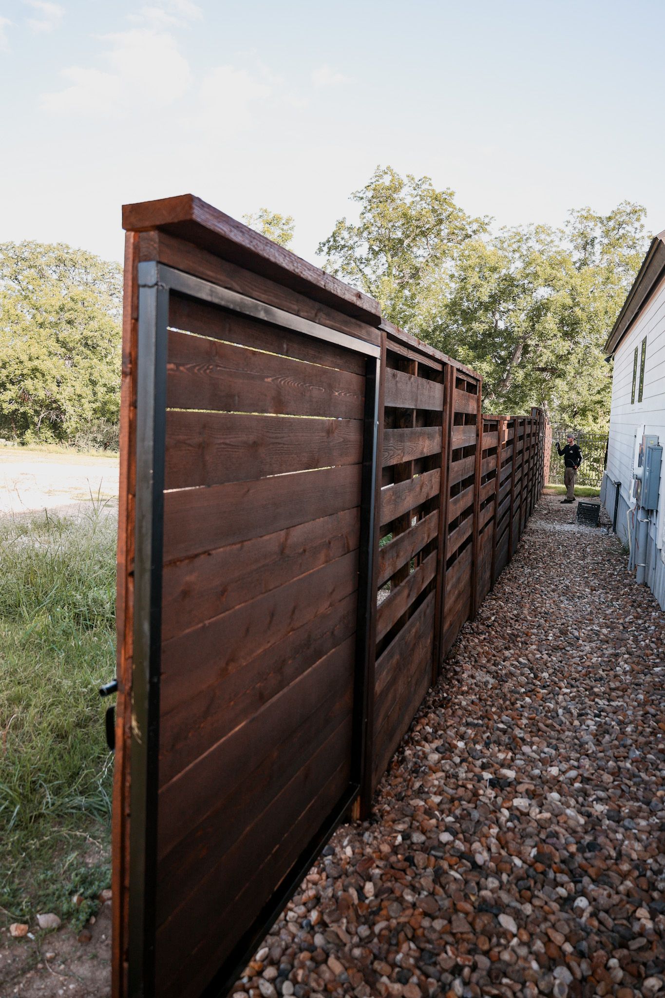 Fence Staining for Ansley Staining and Exterior Works in New Braunfels, TX