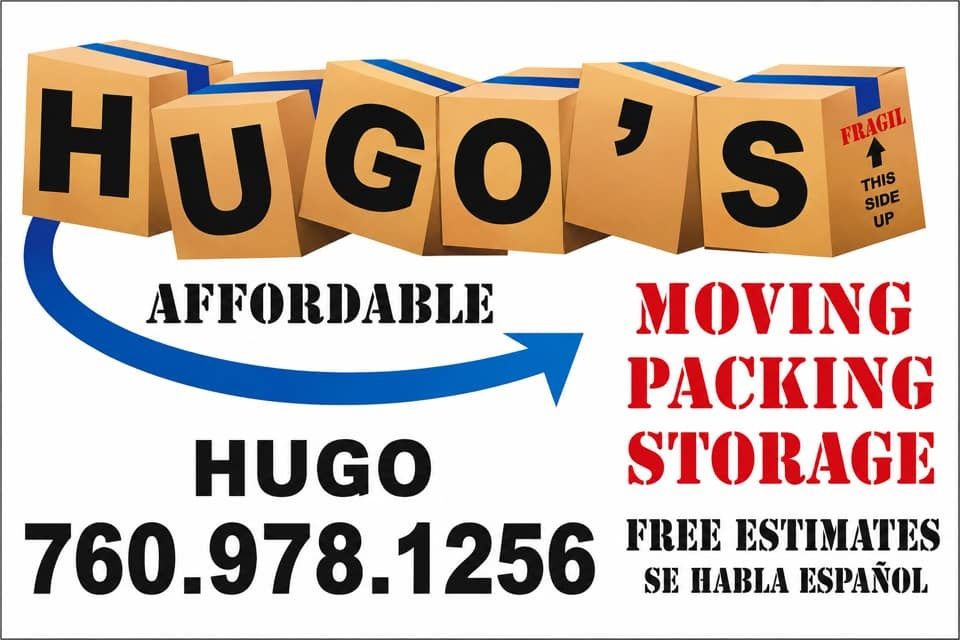  for Hugo’s Affordable Moving Labor in San Diego, CA