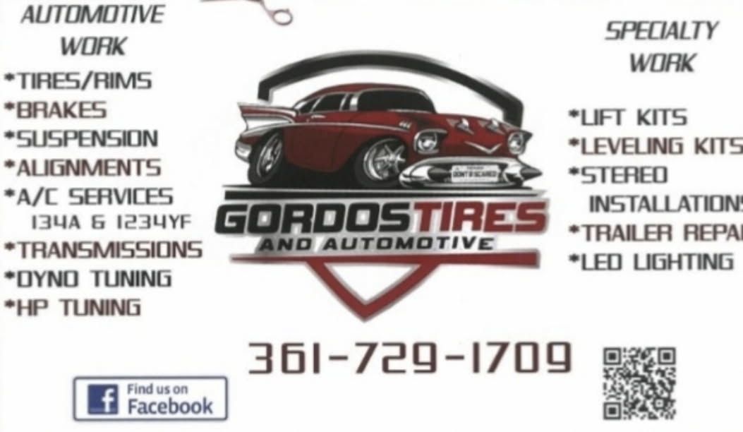  for Gordo's Tires and Automotive in Rockport, TX