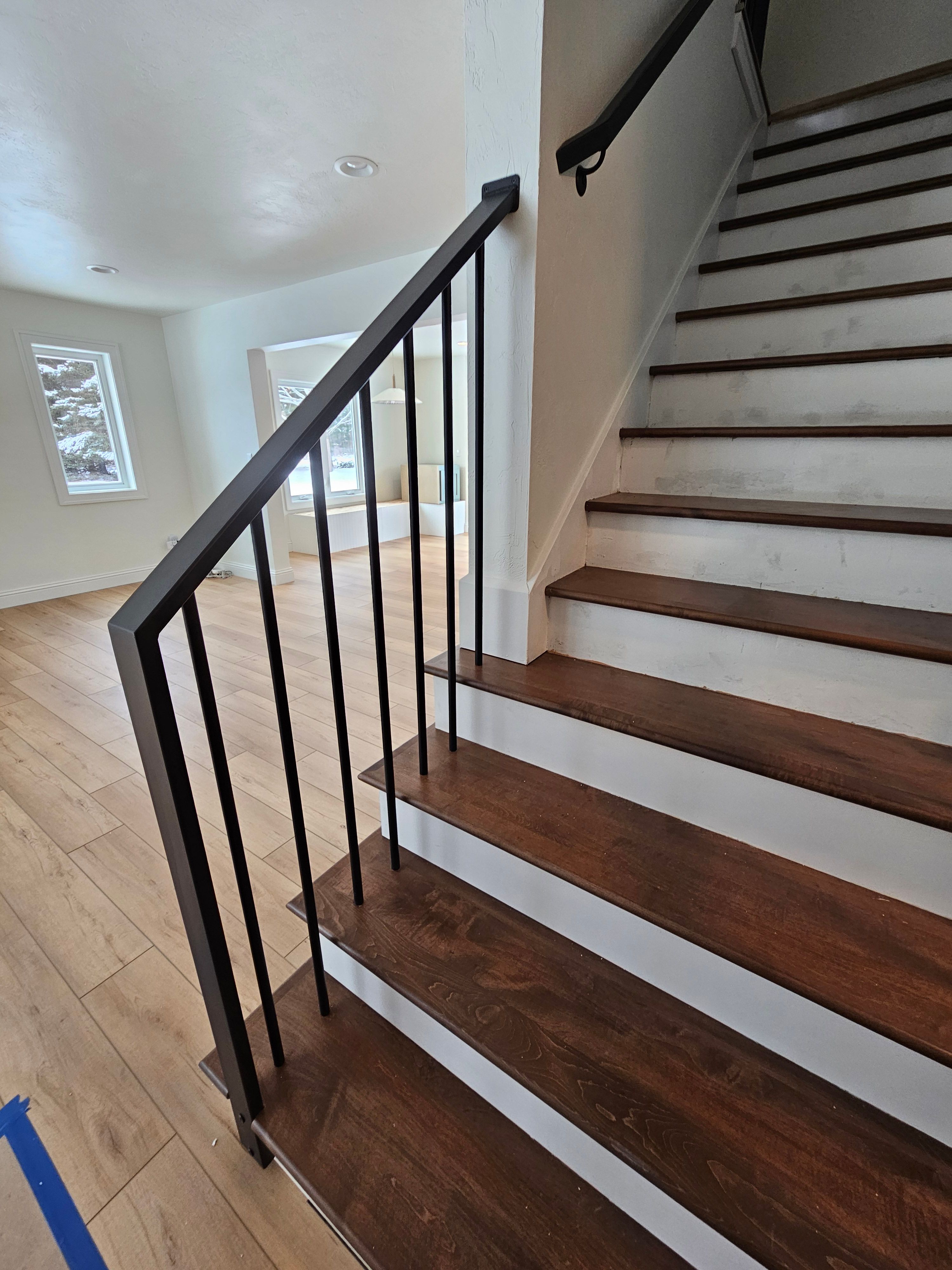 Interior Railing  for Timber Concepts  in Green Bay, WI