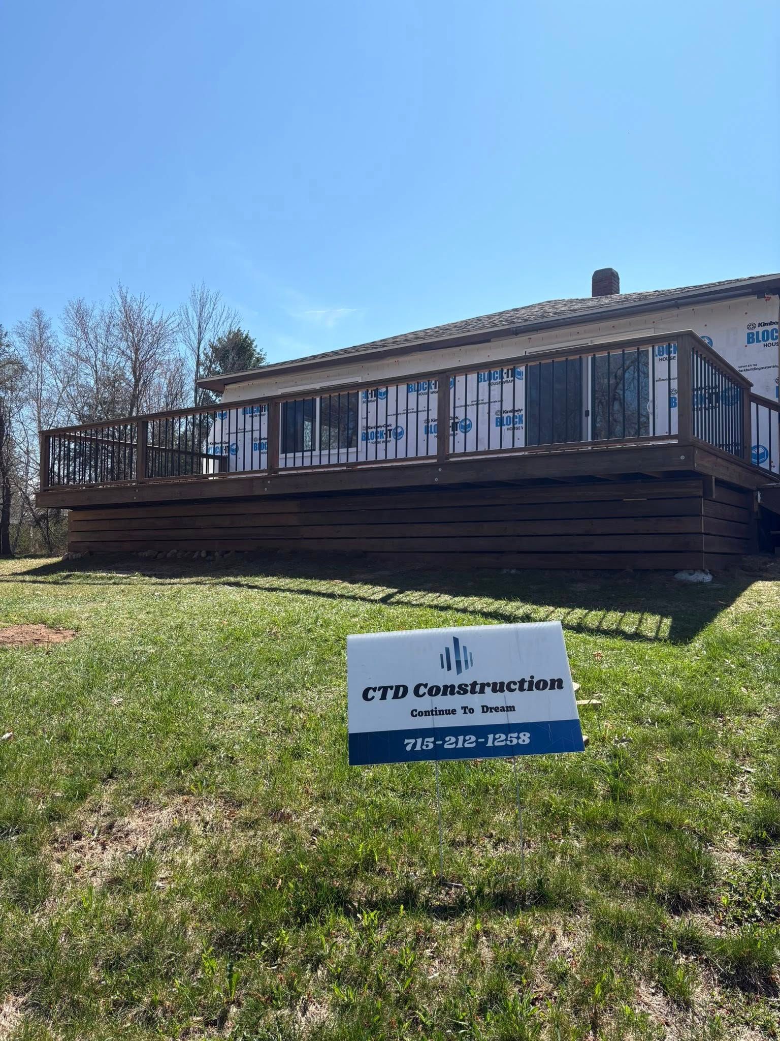 Exterior Renovations for CTD Construction in Wausau, WI