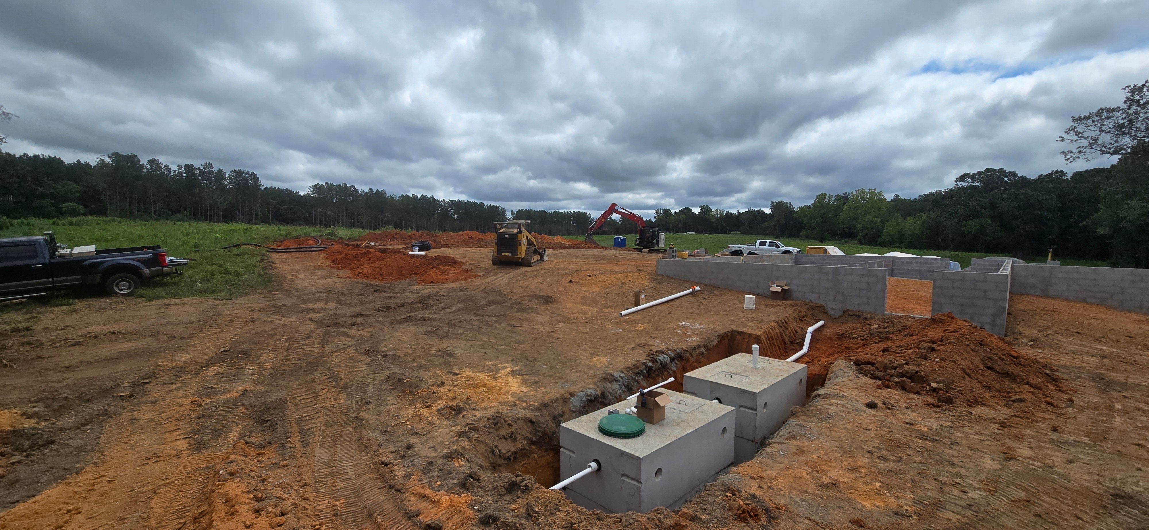 Land Clearing/Demolition for C.A. Sherry Land Improvement, LLC. in Louisa, VA
