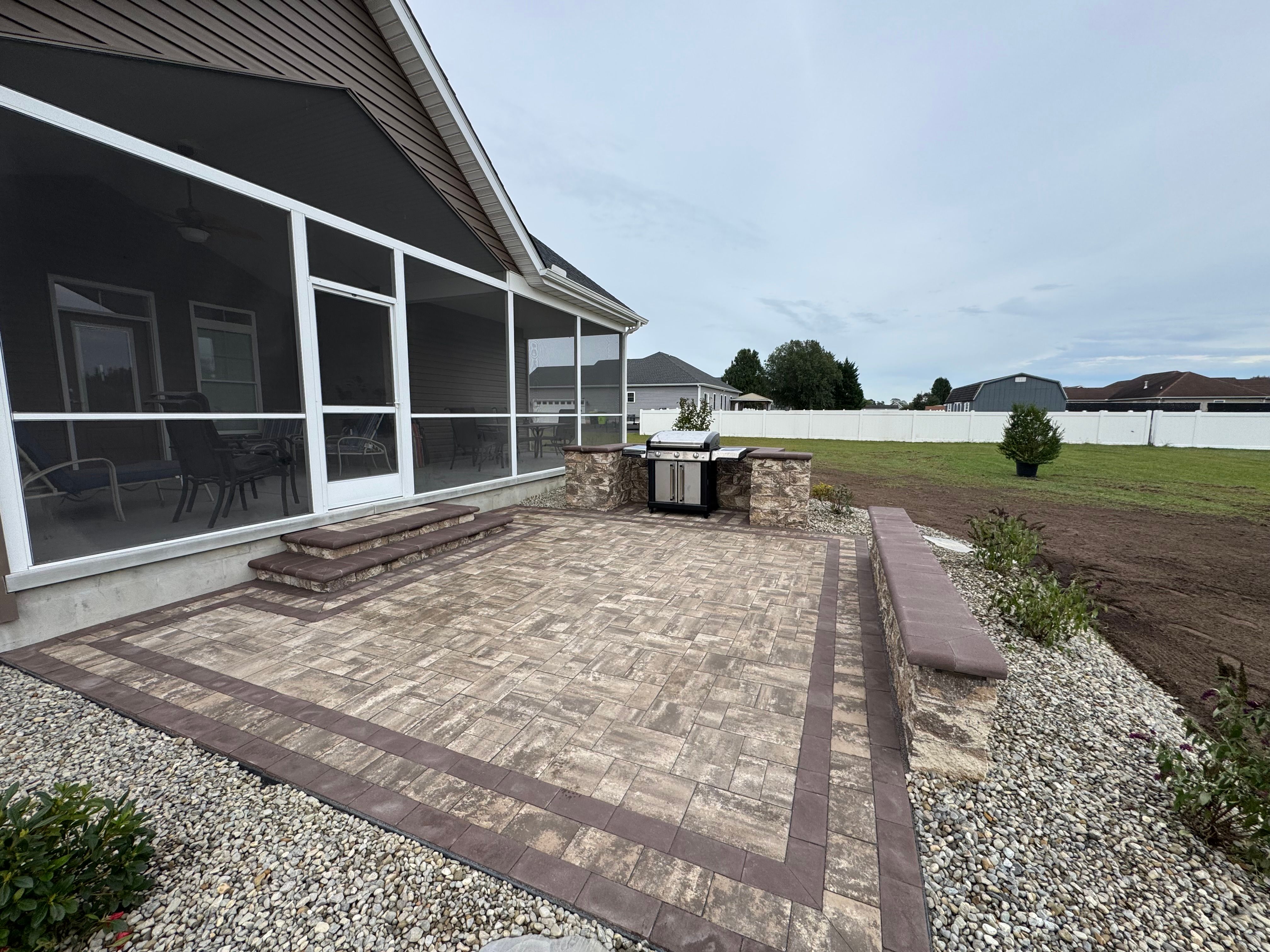 Hardscaping for Broker Post Ground Crew in Sussex County, DE