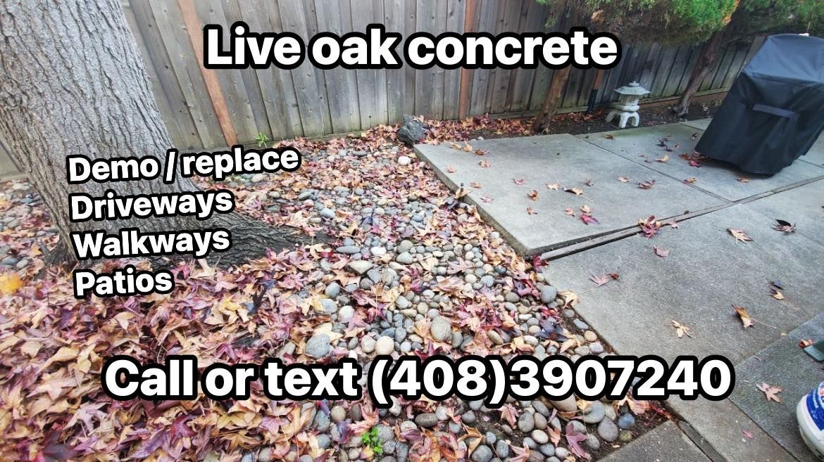  for Live Oak Concrete in San Jose, CA