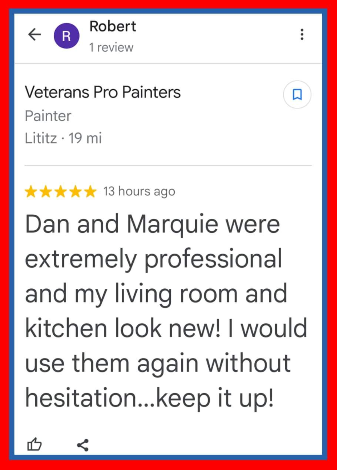  for Veterans Pro Painters in Lancaster, PA