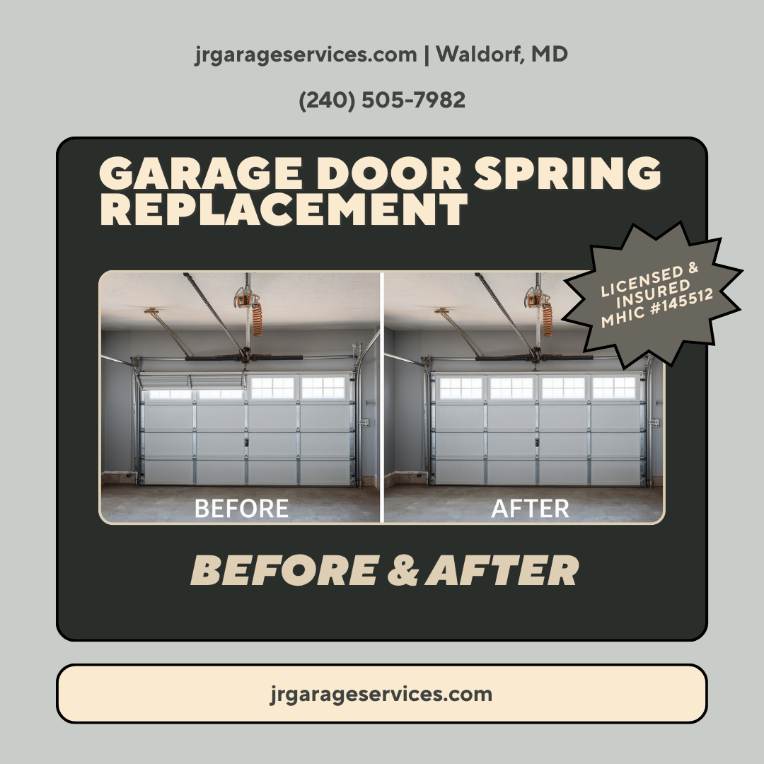  for JR Garage Door and Services in Charles County, MD