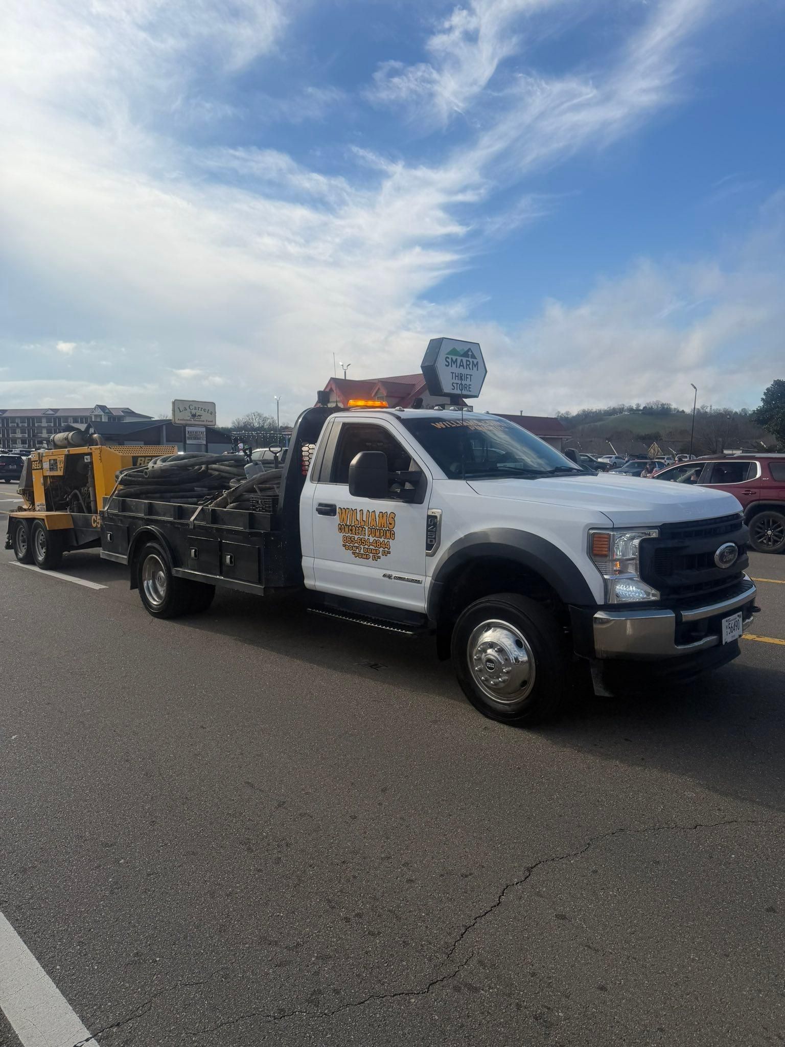  for Williams Concrete Pumping in Knoxville, Tennessee