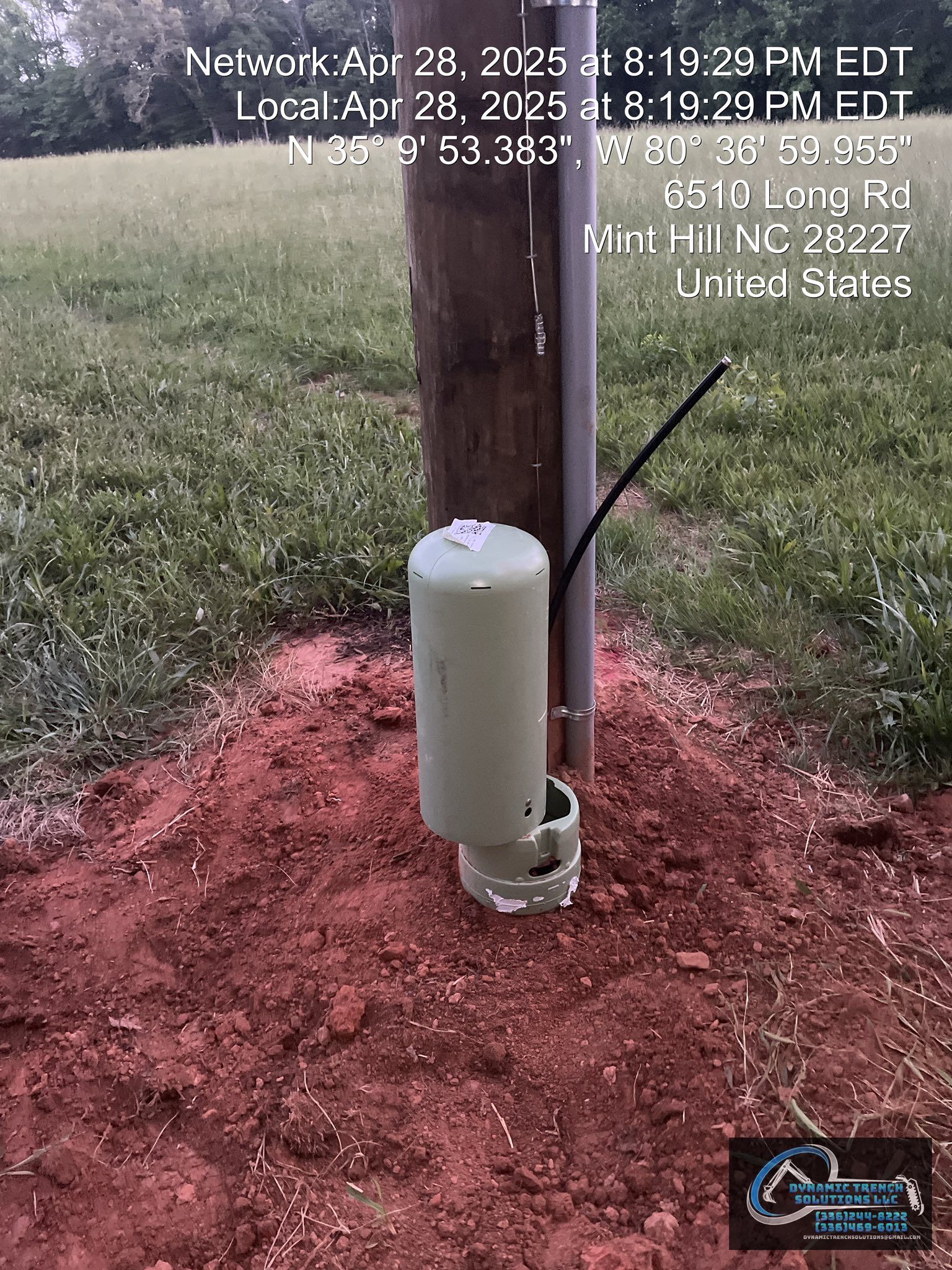  for Dynamic Trench Solutions LLC in Harmony, NC