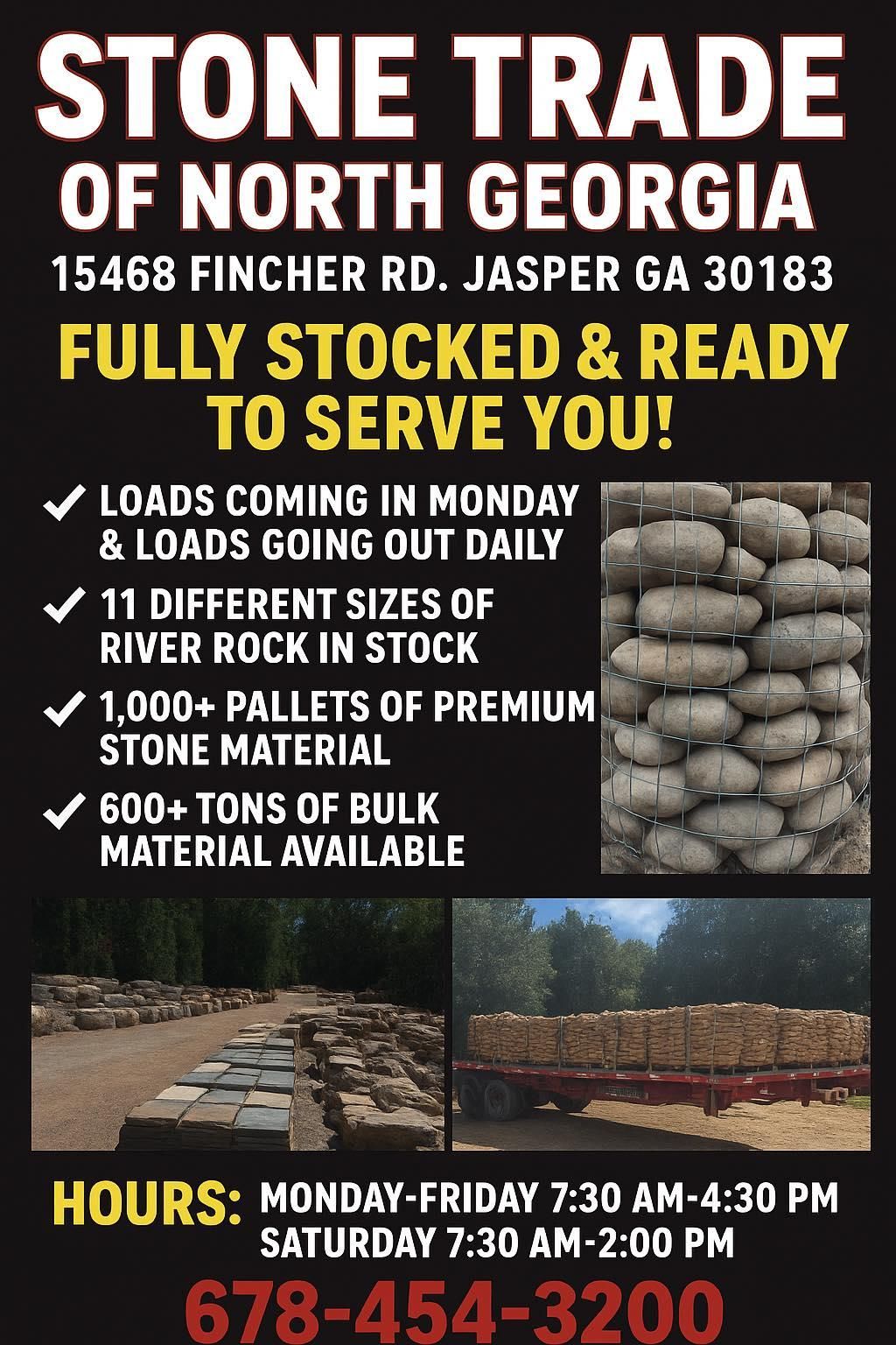 for Stone Trade Of North Georgia in Milton, GA