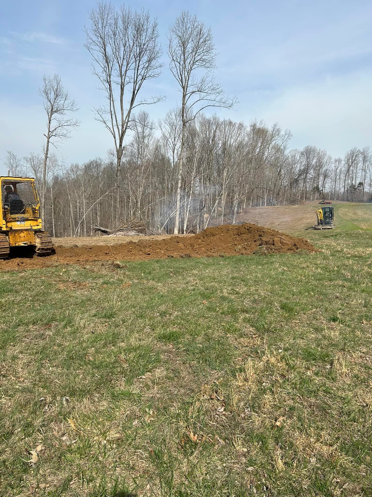 Excavating for Double V Services in Dickson, TN