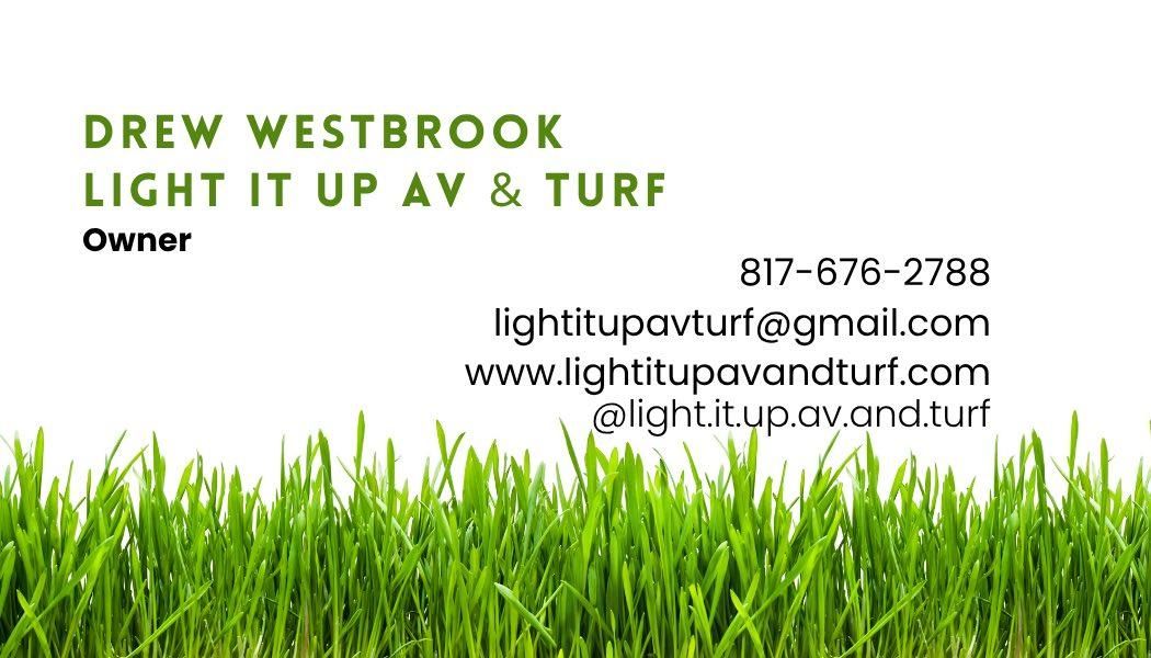 All Photos for Light It Up AV and Turf in Keller, TX