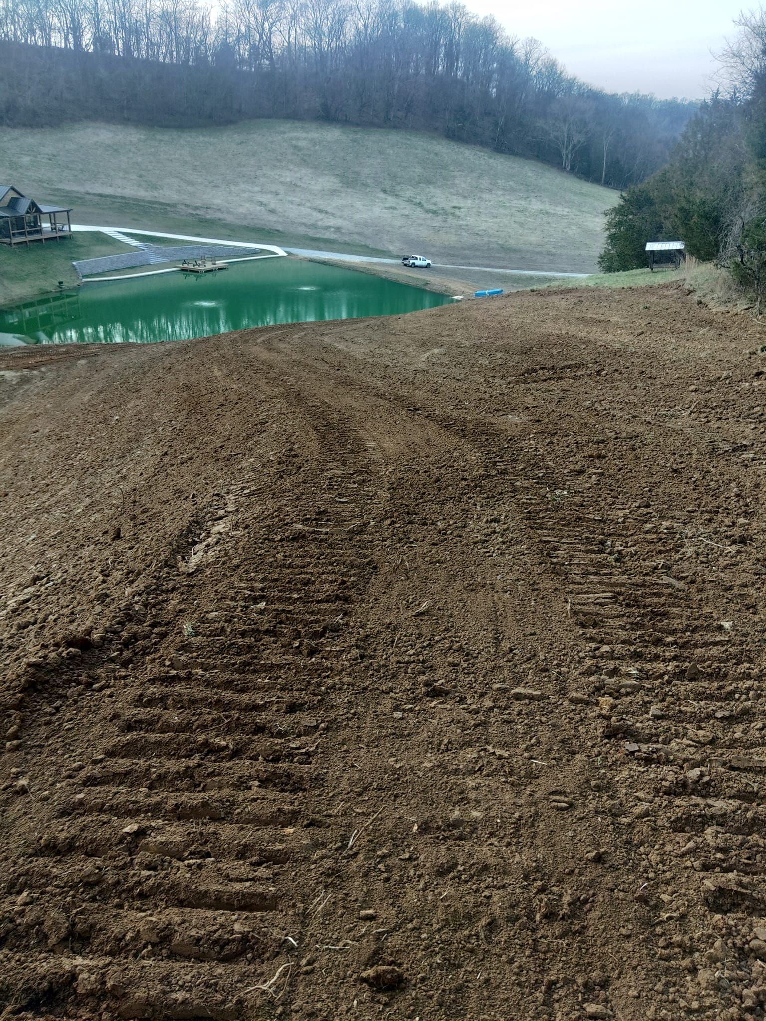 Excavating for King of Dirt in Cornersville, TN