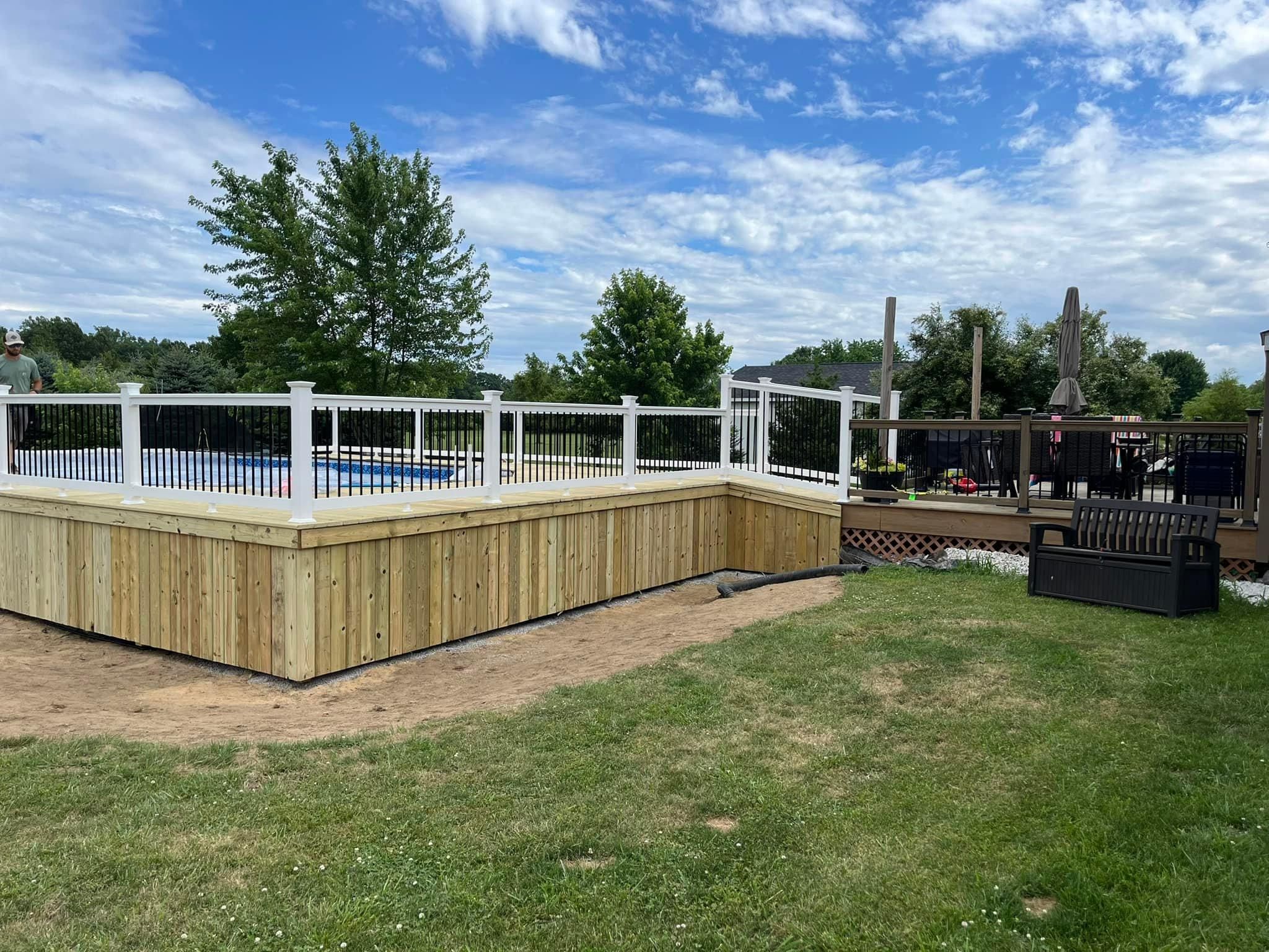 Deck & Patio Installation for BASE Contracting in Dundee,  MI