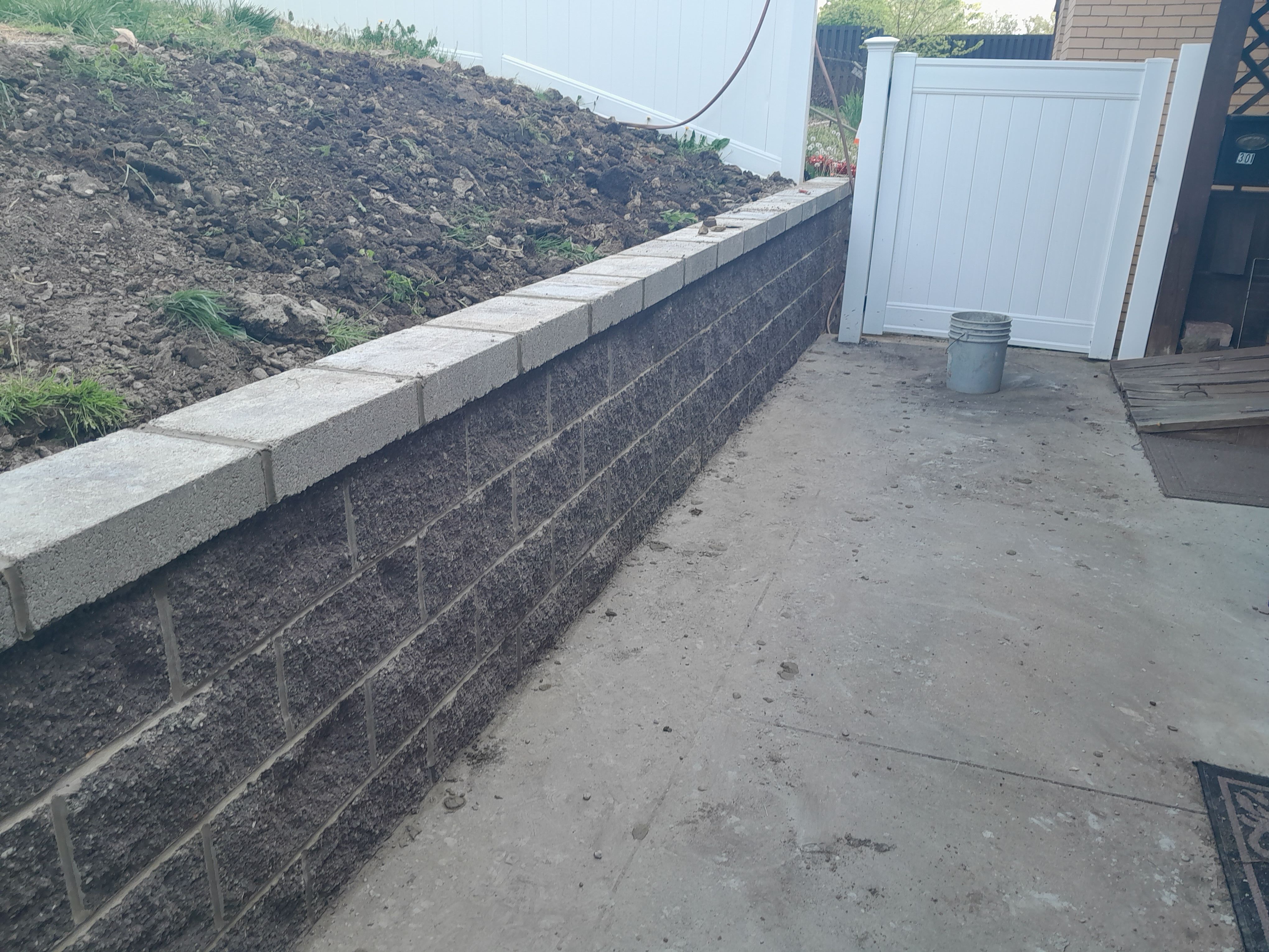 Retaining Wall  for Joseph Little Home Improvements in Pittsburgh, PA