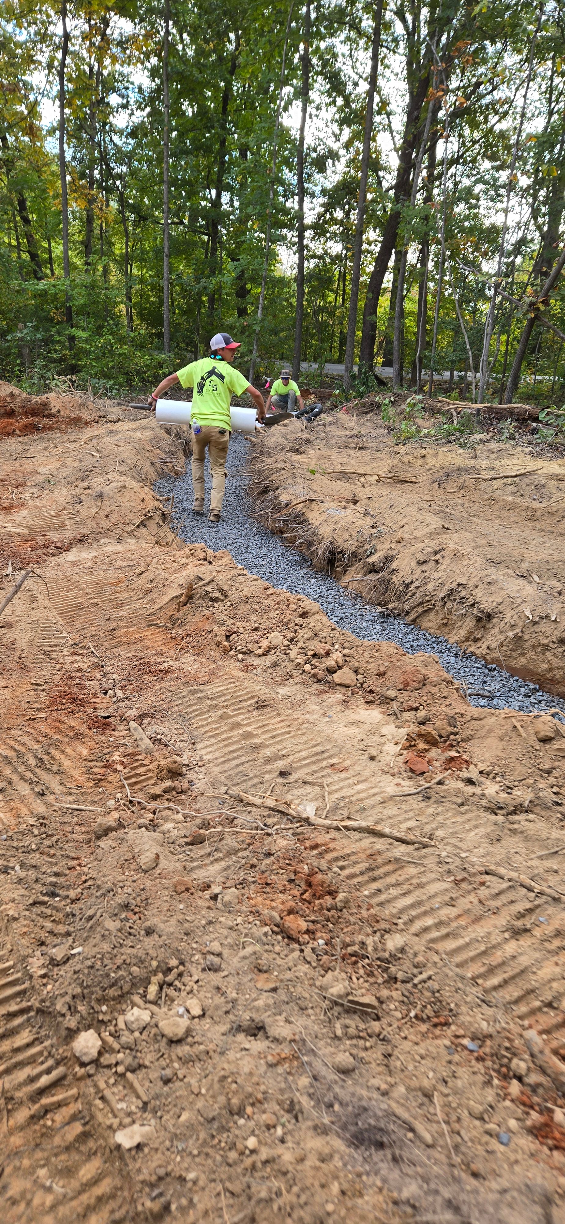 Land Clearing/Demolition for C.A. Sherry Land Improvement, LLC. in Louisa, VA