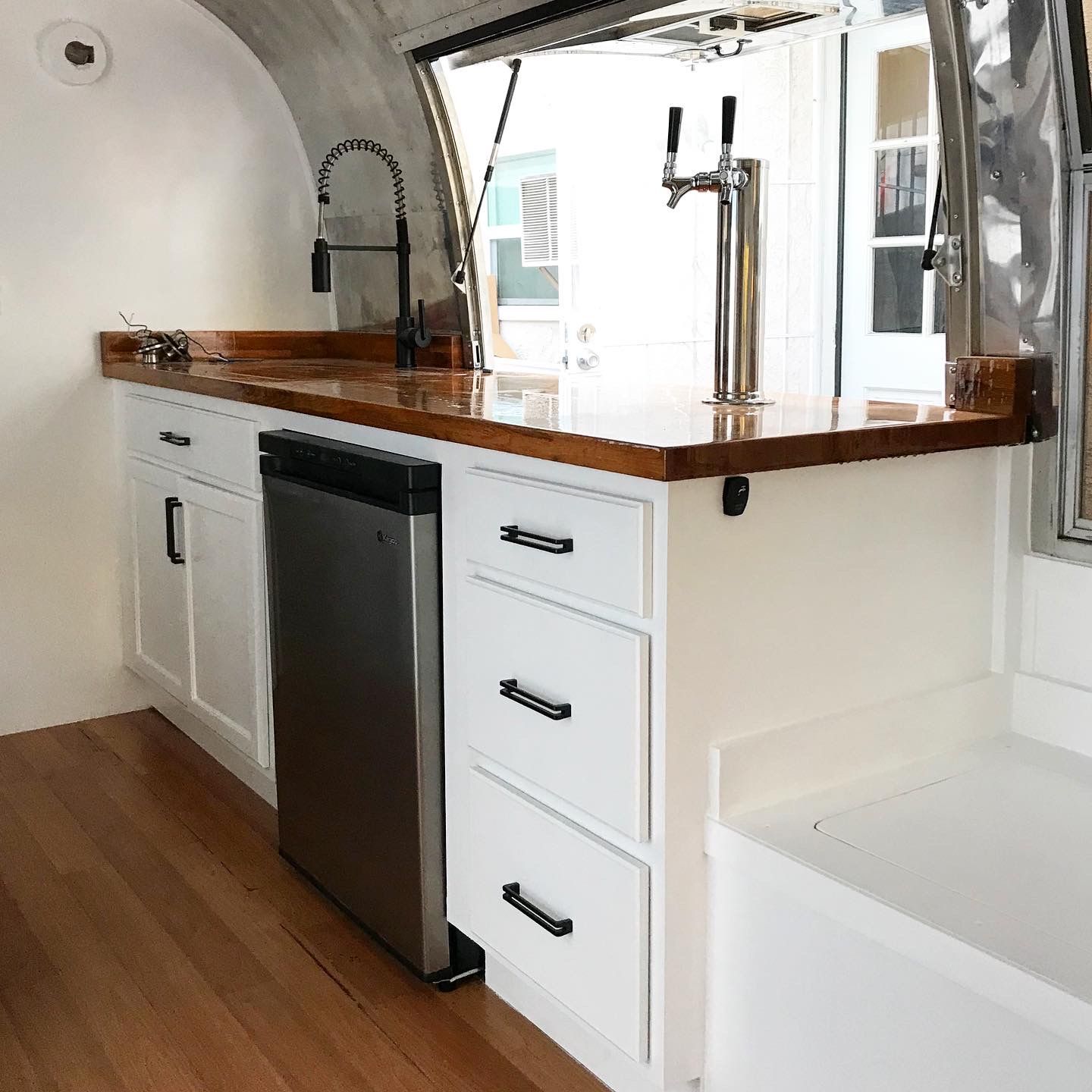 Airstream - Mobile Bar for Mauka to Makai RV Renovations in Los Angeles, CA