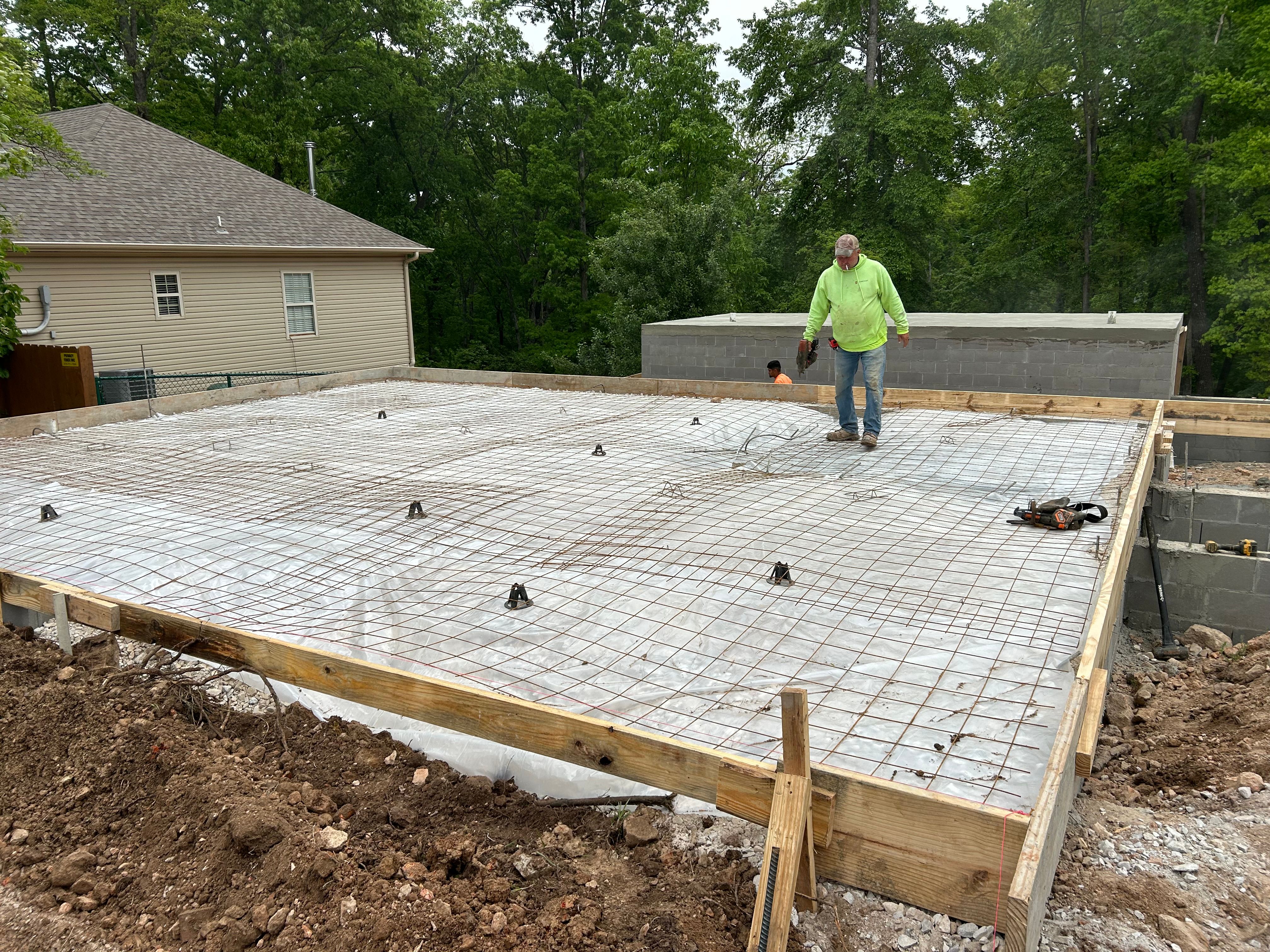  for Concrete Creations and Excavations in Centerton, AR